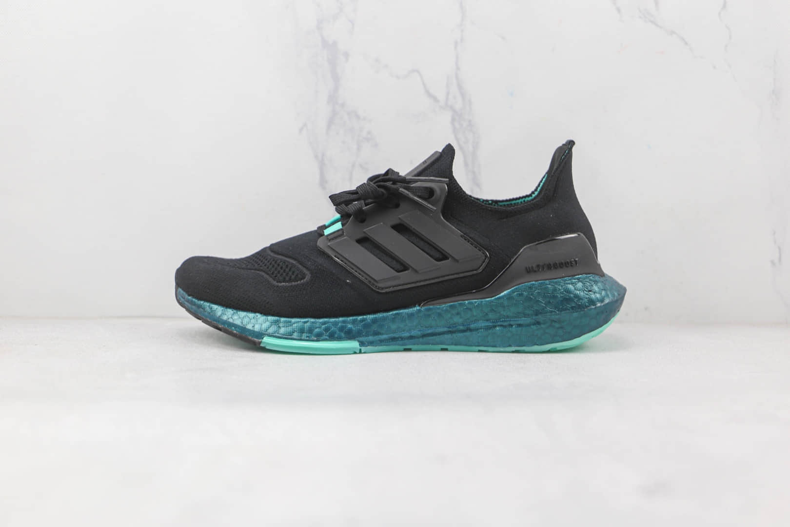 阿迪达斯Adidas Ultra Boost UB22 LR纯原版本黑蓝色UB8.0爆米花跑鞋原档案数据开发 (ID:82120) - 图片1