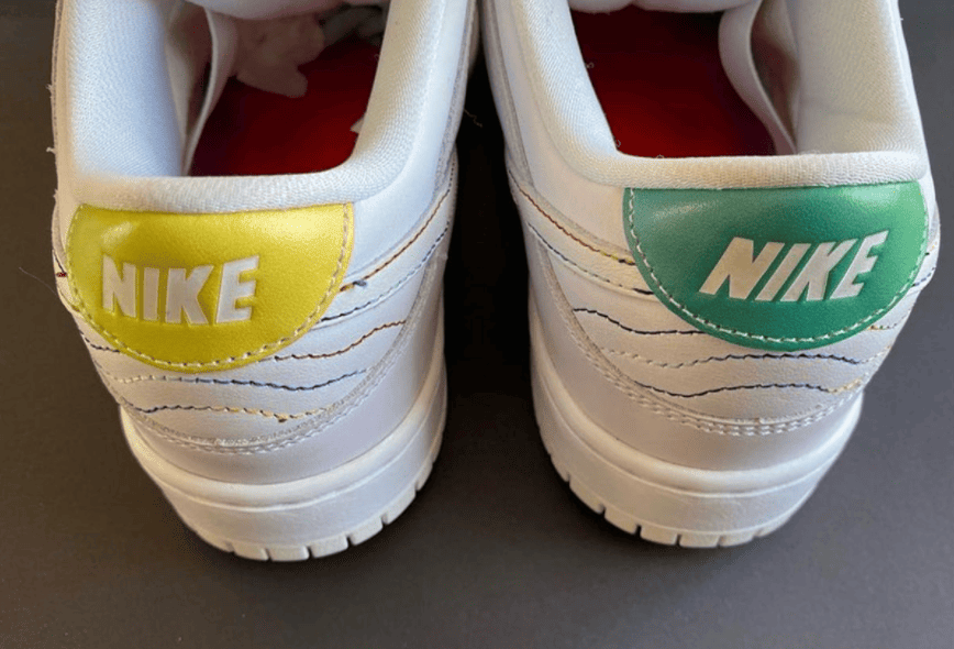 鸳鸯设计+彩虹渐变!全新Nike SB Dunk Low实物释出!