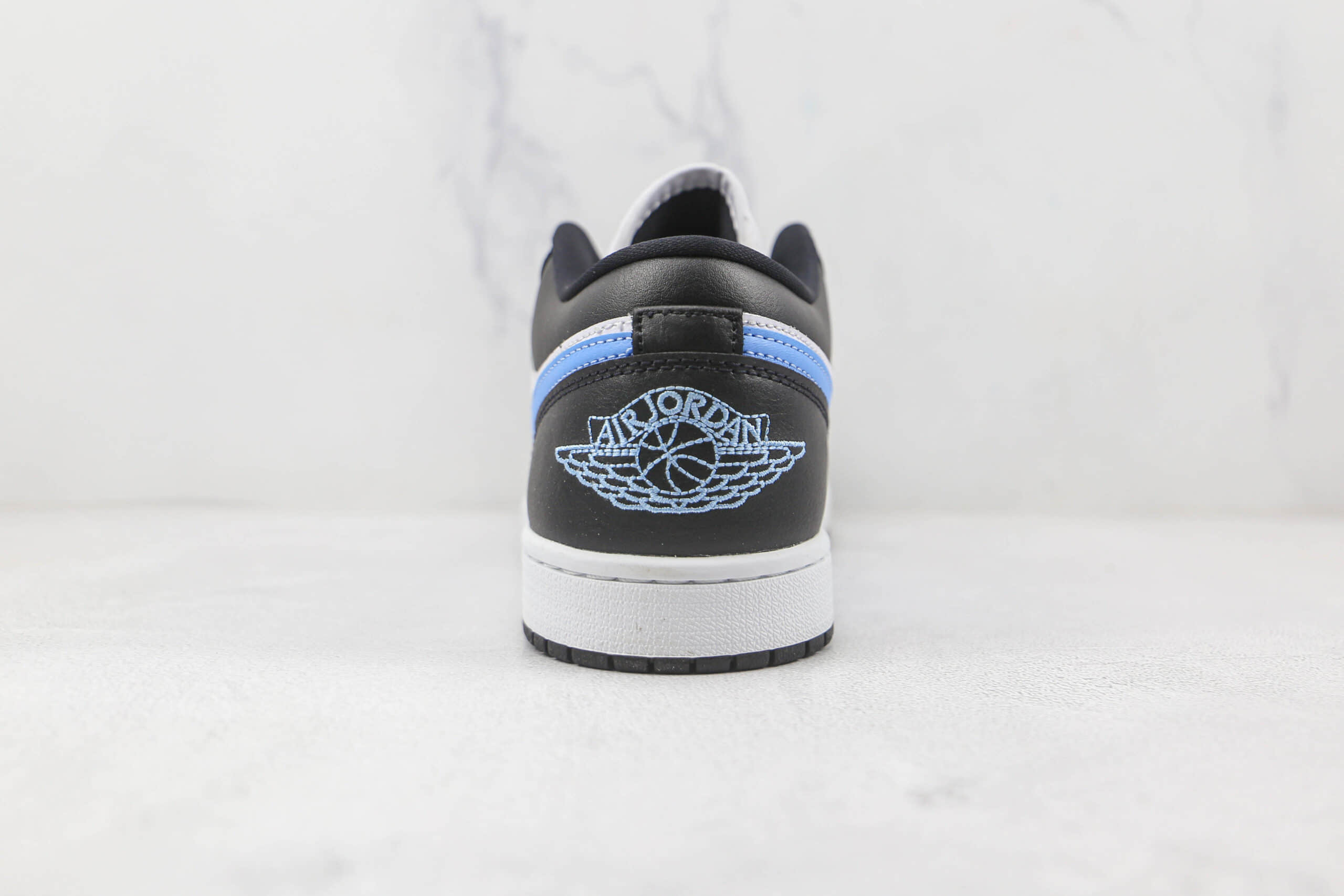 乔丹Air Jordan 1 Low纯原版本低帮AJ1黑蓝色板鞋原档案数据开发 货号:DC0774-041