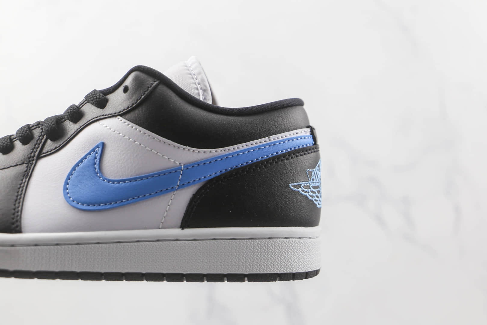 乔丹Air Jordan 1 Low纯原版本低帮AJ1黑蓝色板鞋原档案数据开发 货号:DC0774-041