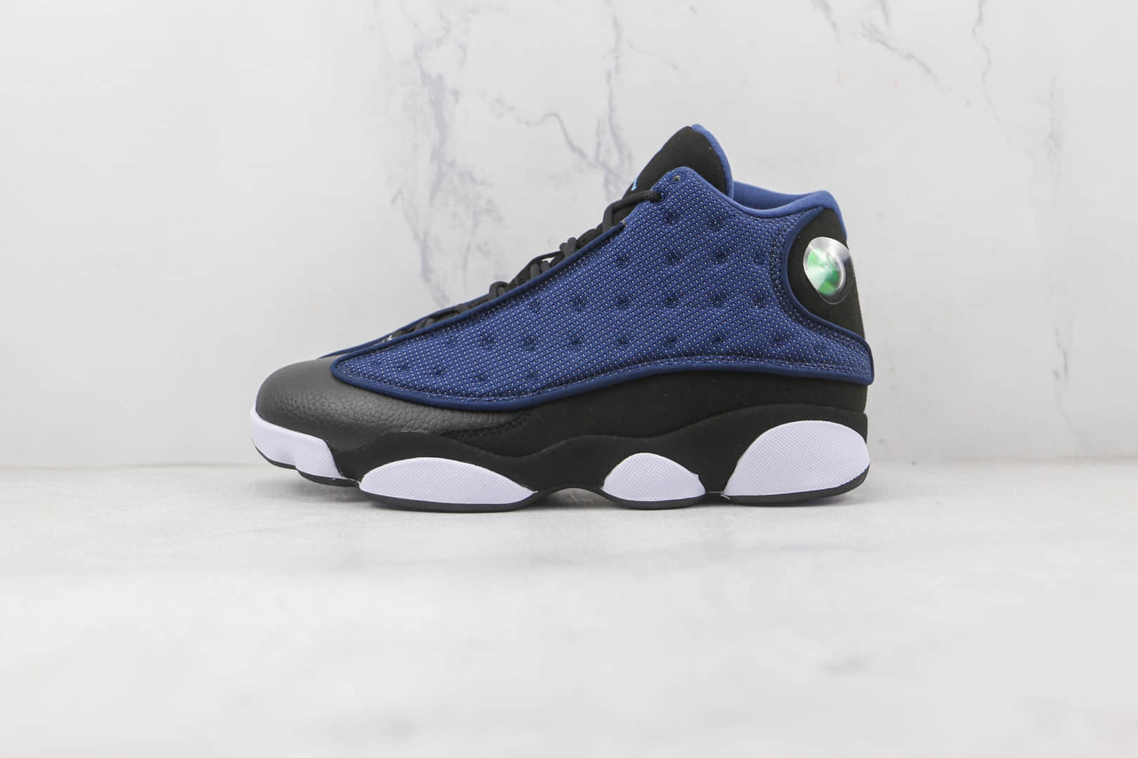 乔丹Air Jordan 13 XIII Brave Blue纯原版本海军黑蓝色AJ13篮球鞋原档案数据开发 (ID:82238) - 图片1