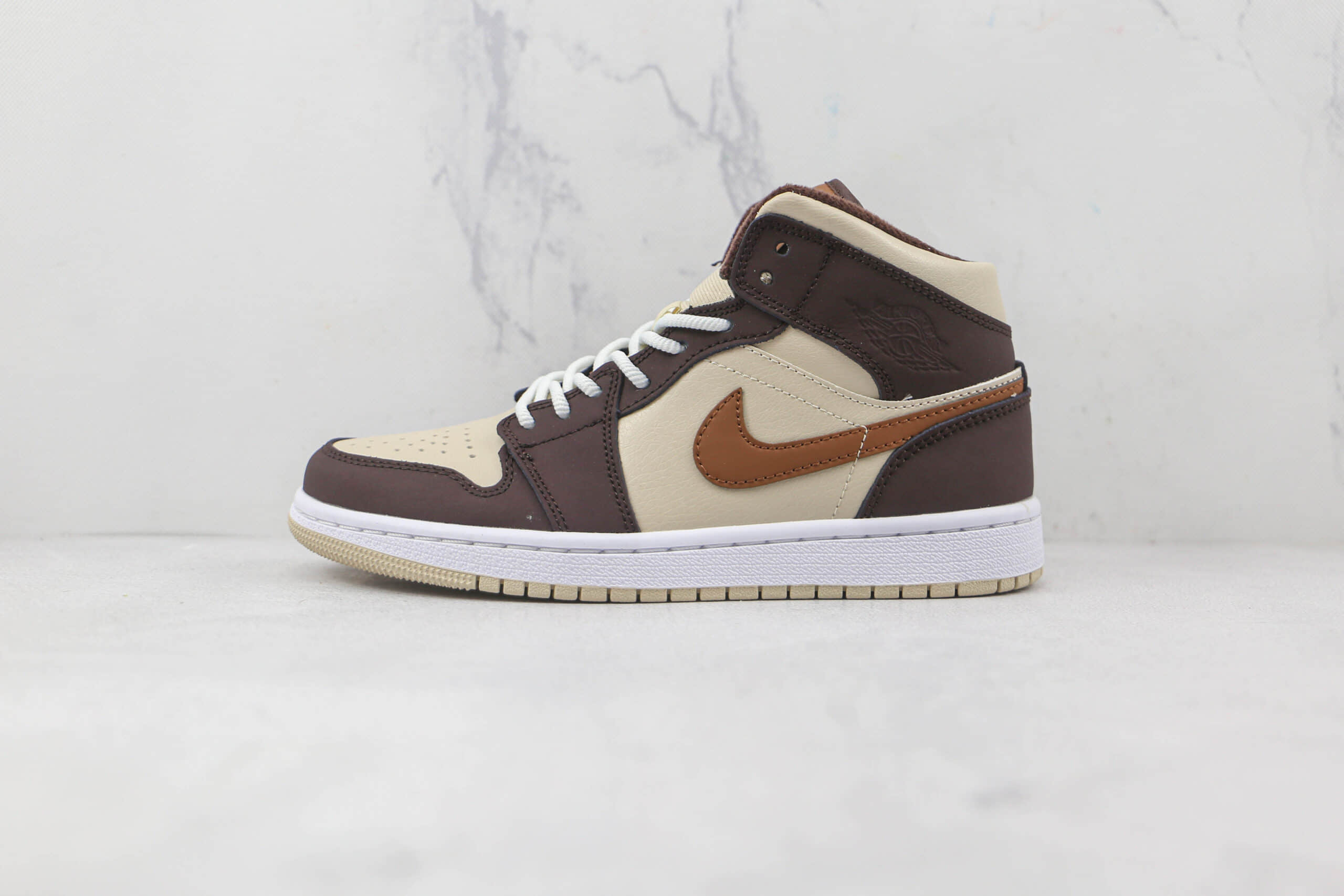 乔丹Air Jordan 1 Mid纯原版本中帮AJ1迷踪色篮球鞋原档案数据开发 (ID:82533) - 图片1