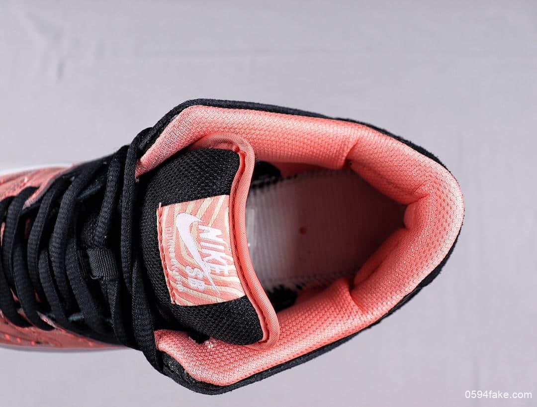 耐克Nike SB Dunk Low PRM三文鱼配色限定纯原版本低帮SB休闲板鞋 货号:313170-603