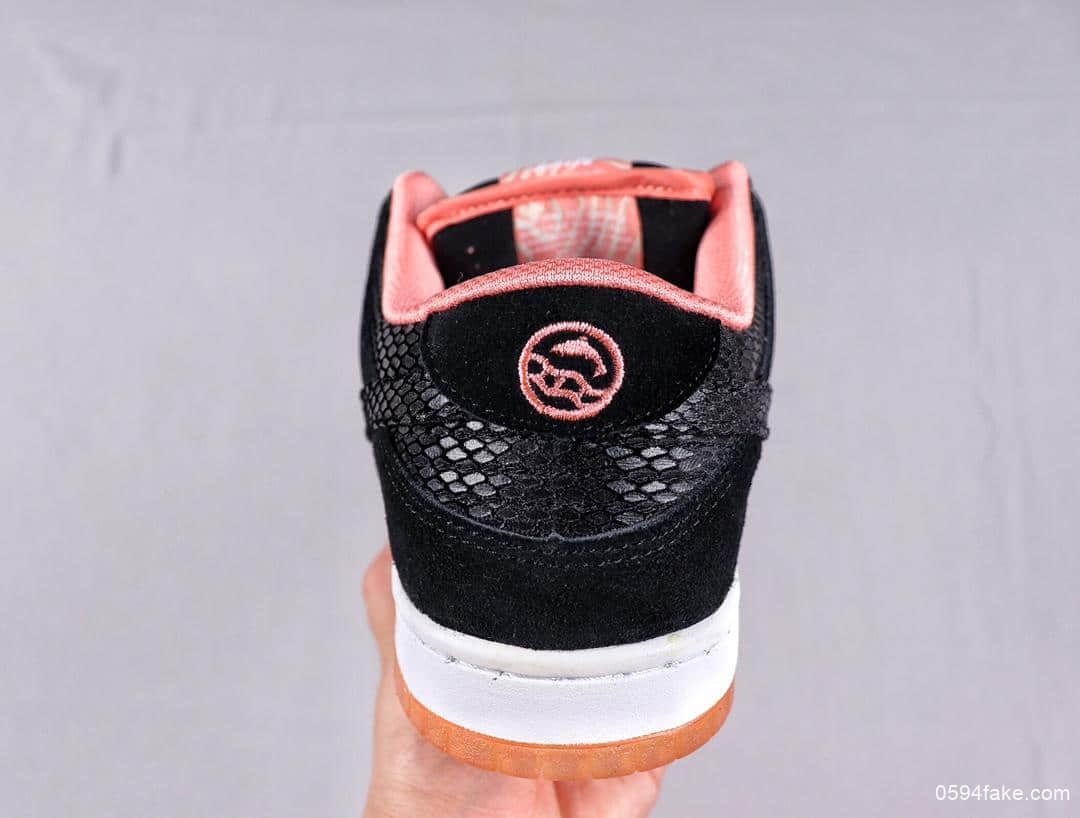 耐克Nike SB Dunk Low PRM三文鱼配色限定纯原版本低帮SB休闲板鞋 货号:313170-603