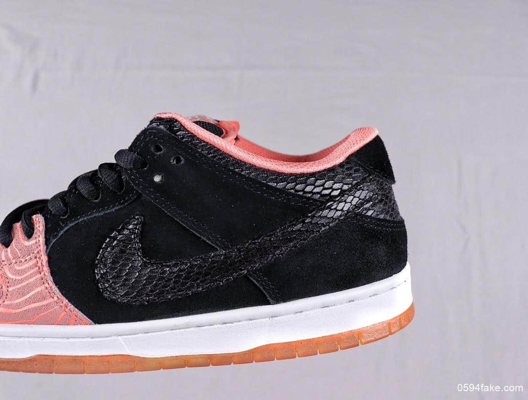 耐克Nike SB Dunk Low PRM三文鱼配色限定纯原版本低帮SB休闲板鞋 货号:313170-603
