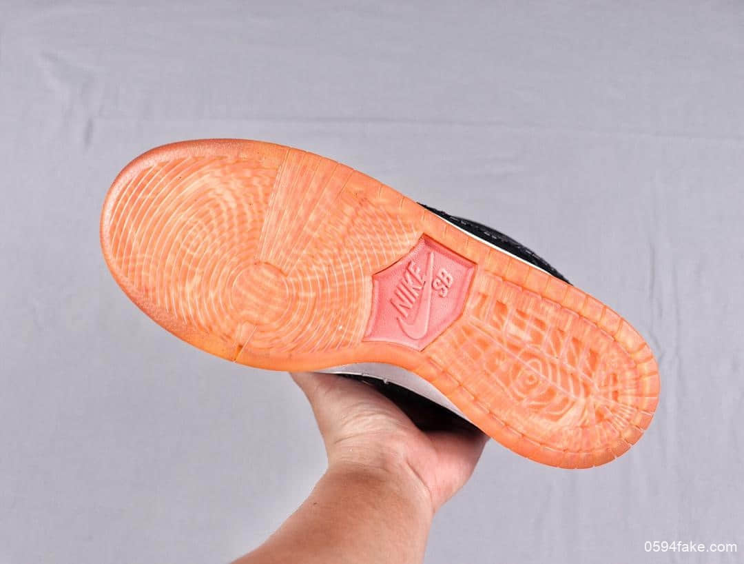 耐克Nike SB Dunk Low PRM三文鱼配色限定纯原版本低帮SB休闲板鞋 货号:313170-603