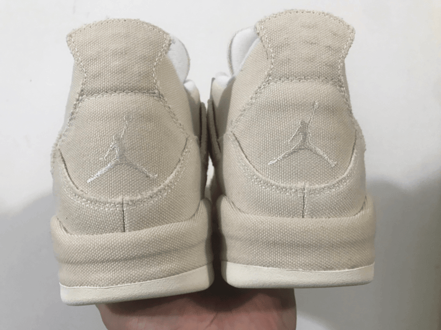小Levis!全新AJ4“Canvas”最新实物释出! 货号:DQ4909-100