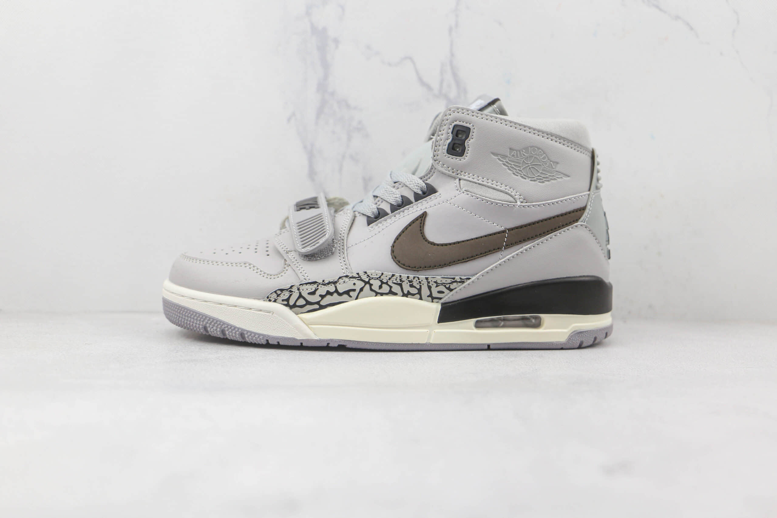 乔丹Air Jordan Legacy 312纯原版本高帮AJ312灰色篮球鞋原盒原标 (ID:82855) - 图片1