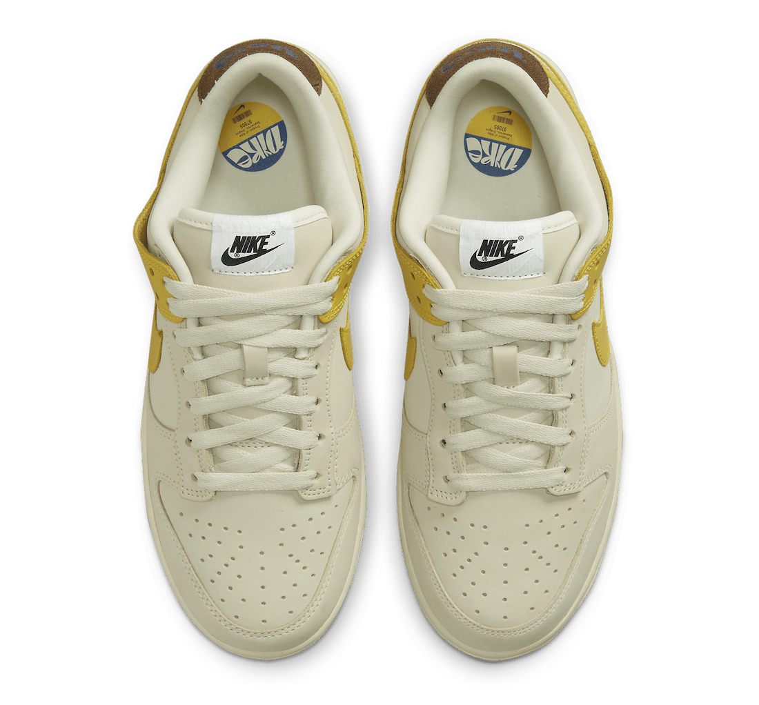 香蕉主题!全新Nike Dunk Low官图释出! 货号:DR5487-100