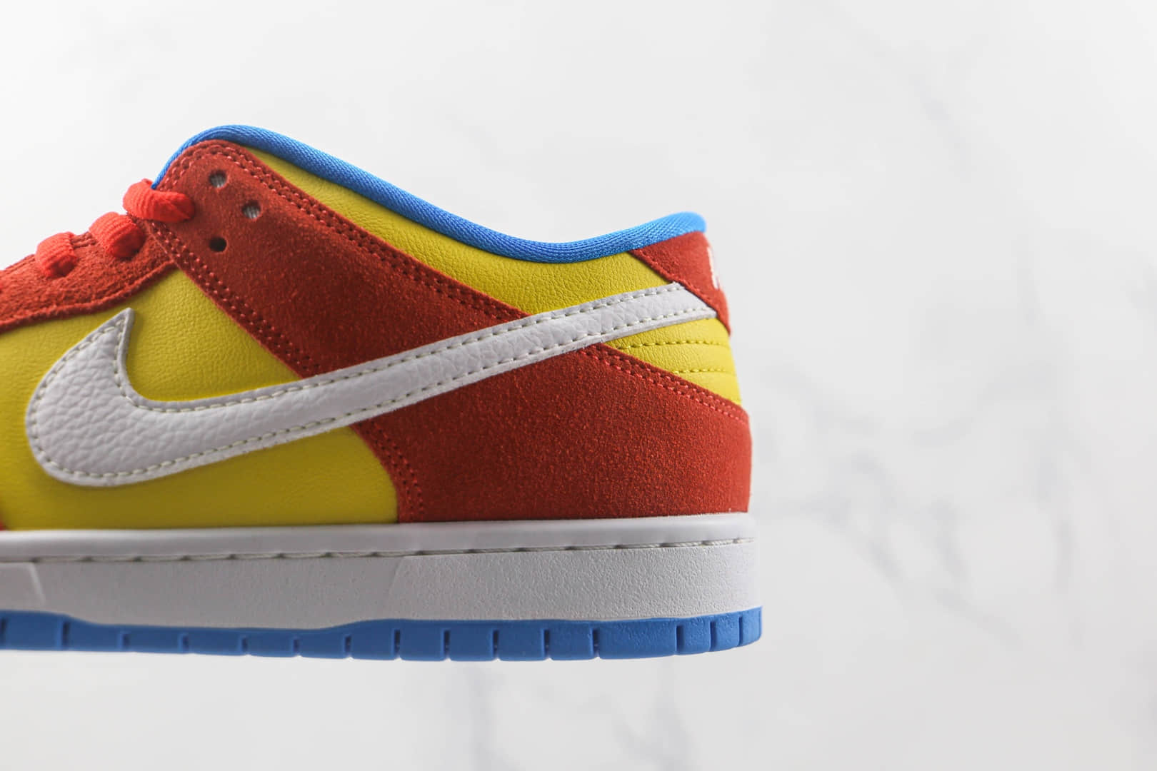 耐克Nike SB Dunk Low Pro纯原版本低帮SB DUNK辛普森黄橙色板鞋内置气垫 货号:BQ6817-602