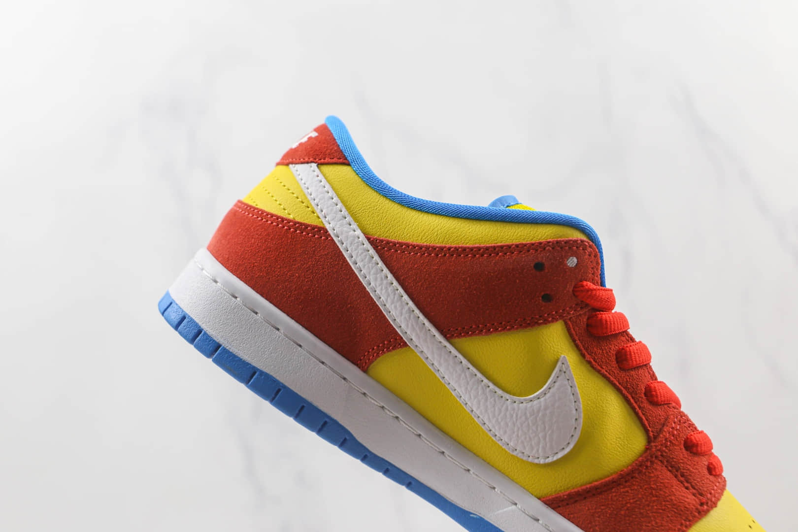 耐克Nike SB Dunk Low Pro纯原版本低帮SB DUNK辛普森黄橙色板鞋内置气垫 货号:BQ6817-602