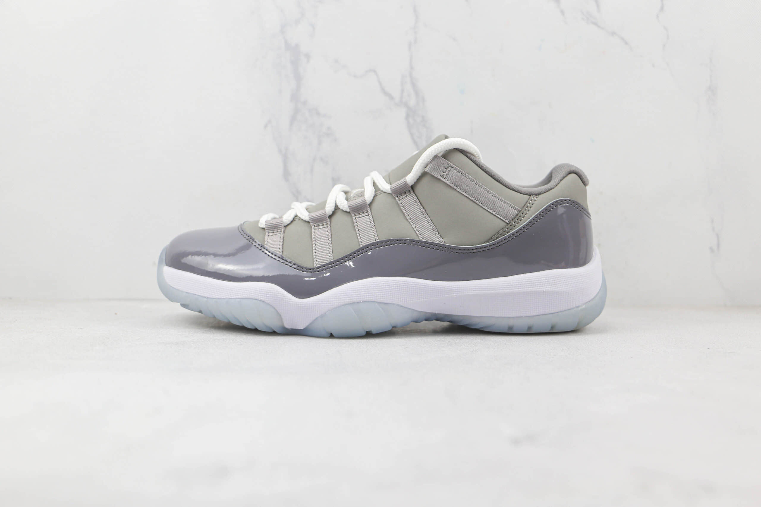 乔丹Air Jordan 11 Bred纯原版本低帮AJ11灰色篮球鞋内置气垫碳板支持实战 (ID:83071) - 图片1