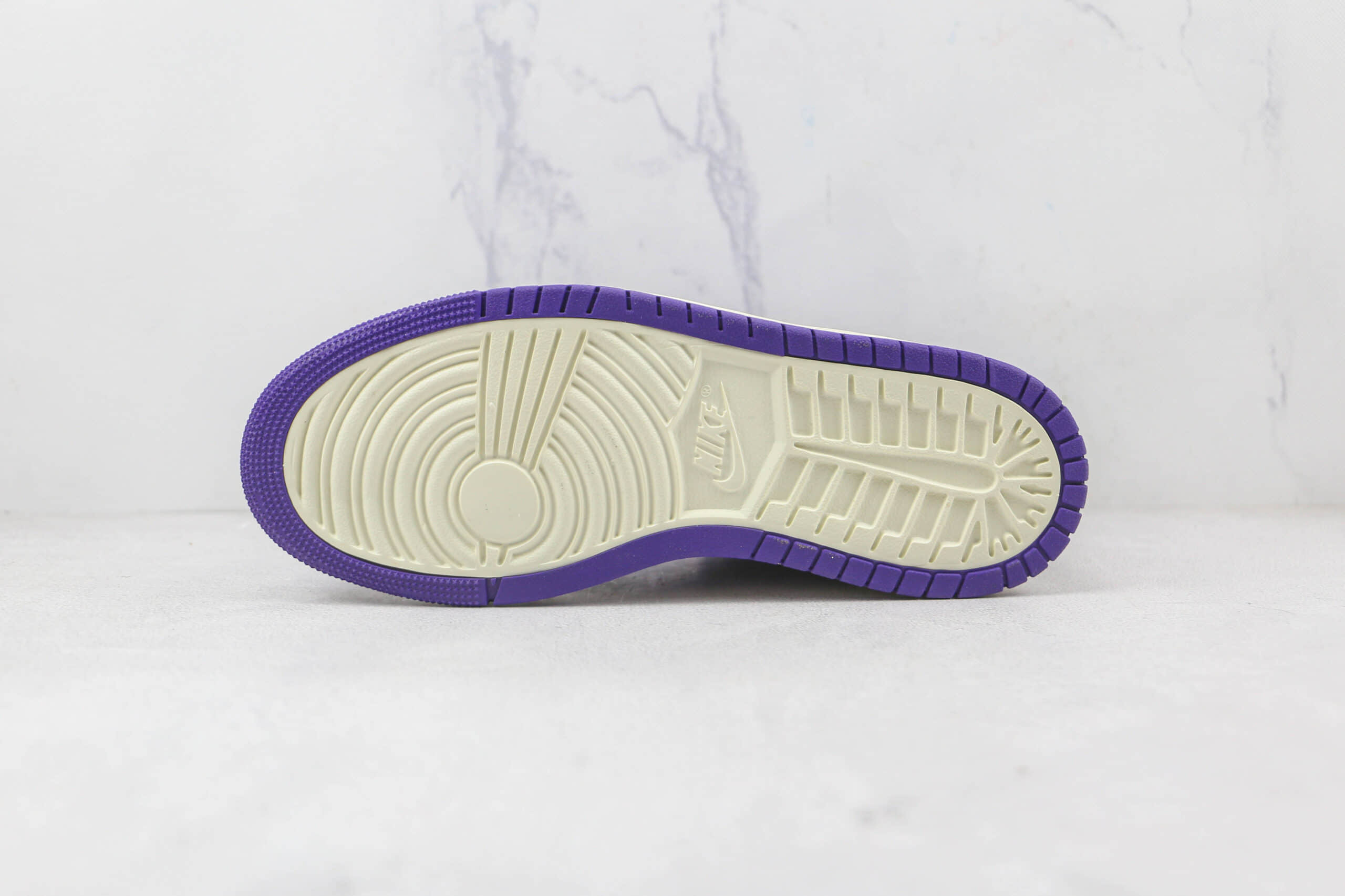 乔丹Air Jordan 1 Zoom Comfort纯原版本高帮AJ1黑紫色ZOOM系列篮球鞋原档案数据开发 货号:CT0979-505