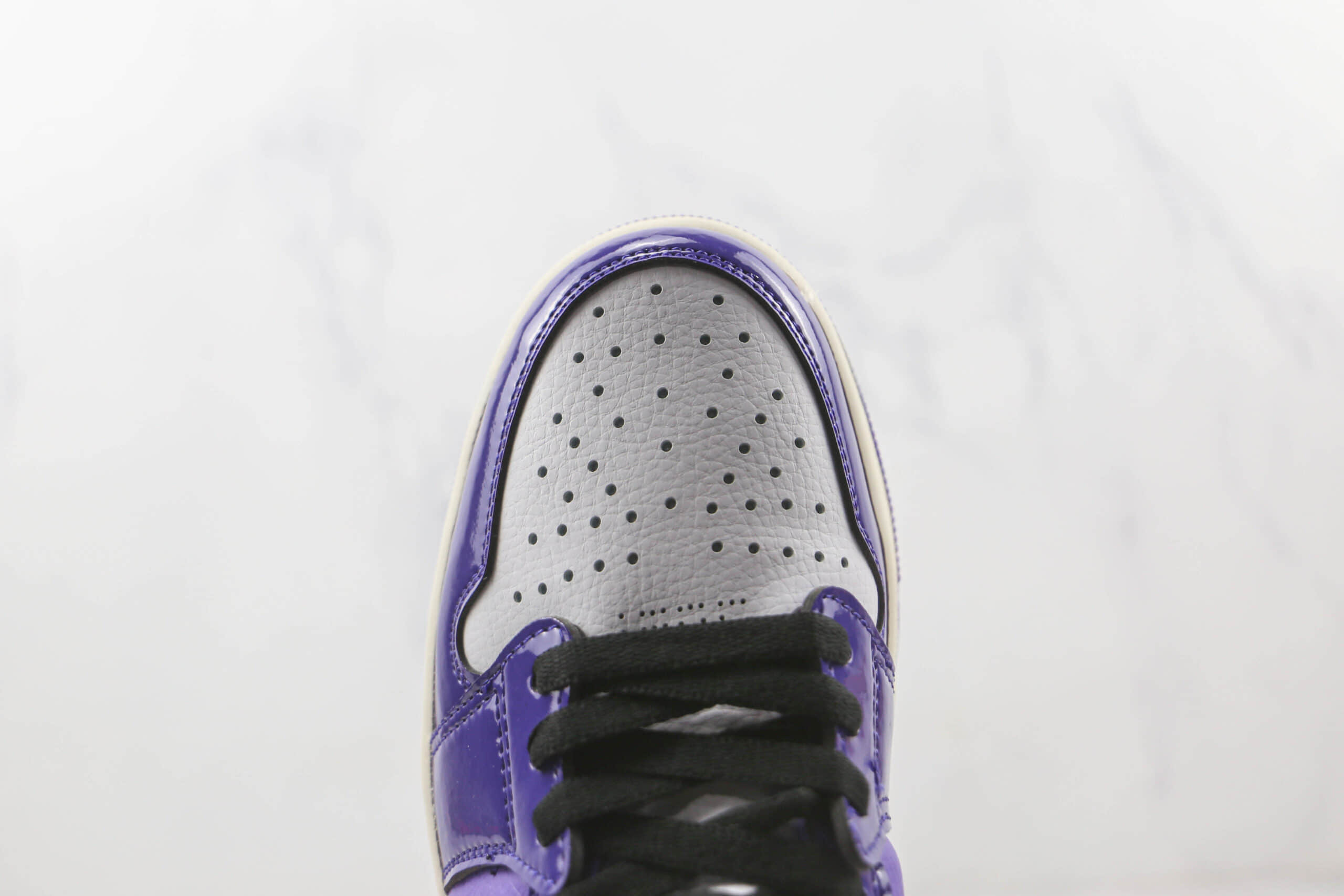 乔丹Air Jordan 1 Zoom Comfort纯原版本高帮AJ1黑紫色ZOOM系列篮球鞋原档案数据开发 货号:CT0979-505