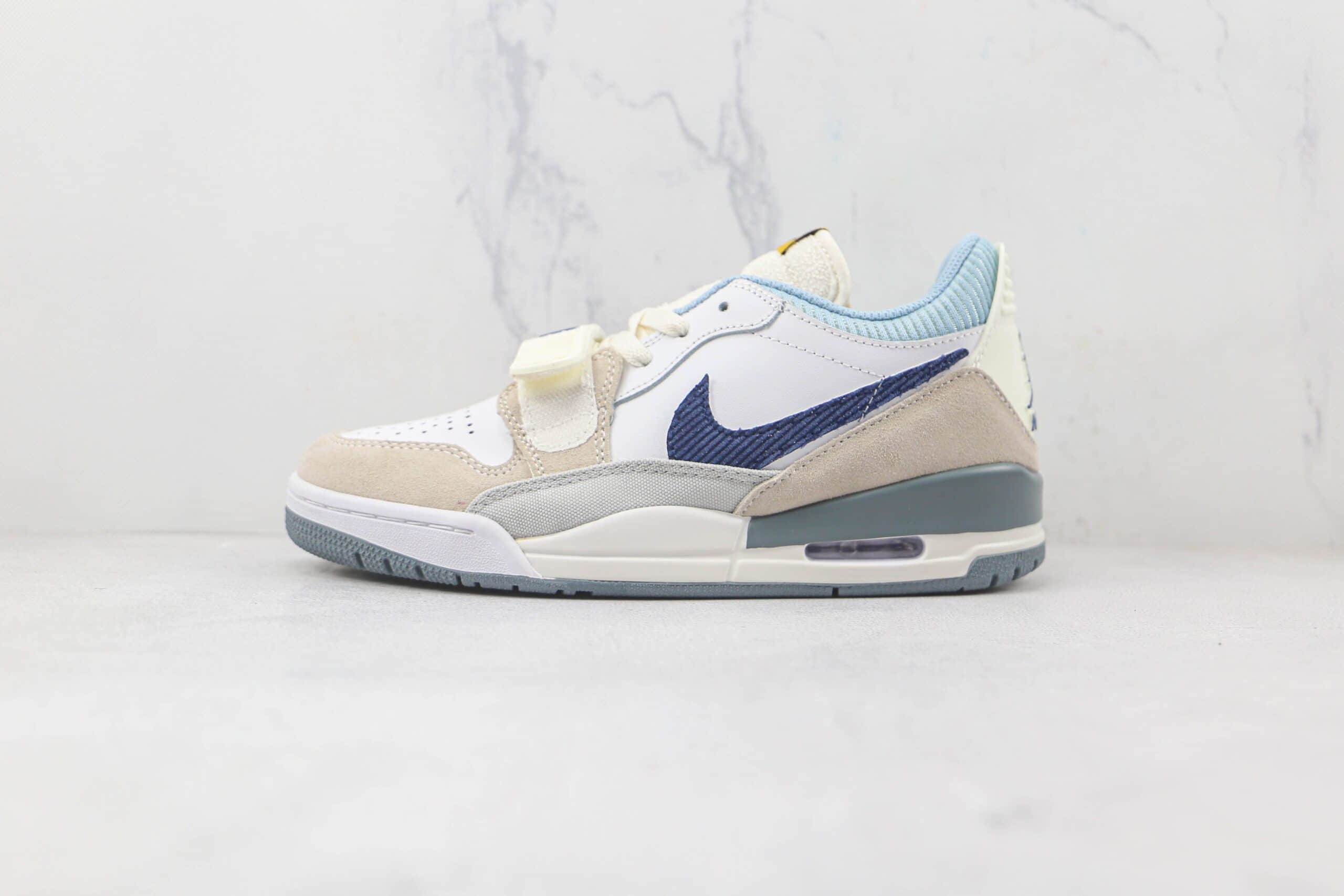 乔丹Air Jordan Legacy 312纯原版本低帮AJ312米白蓝奶油配色板鞋原鞋开模一比一打造 (ID:83128) - 图片1