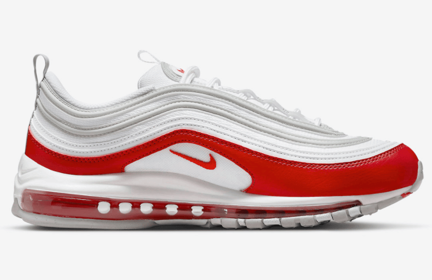 经典白红配色!全新Air Max 97即将发售! 货号:DX8964-100