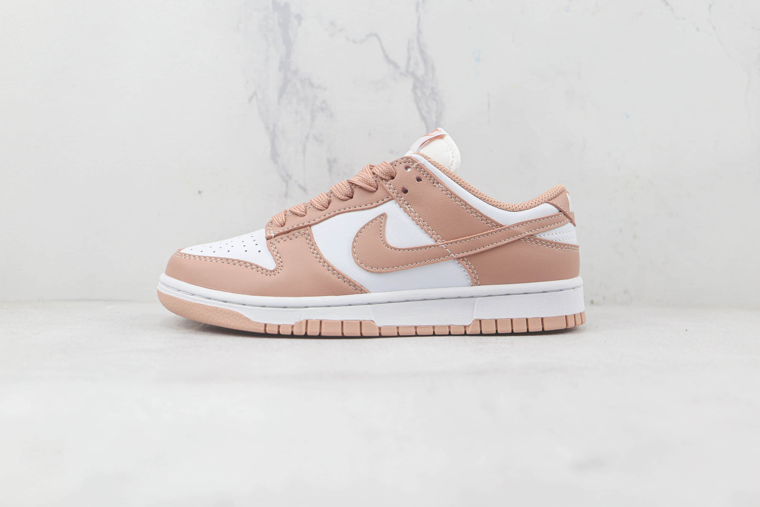 耐克Nike Dunk Low纯原版本低帮DUNK香槟色板鞋原楦头纸板打造 (ID:83388) - 图片1