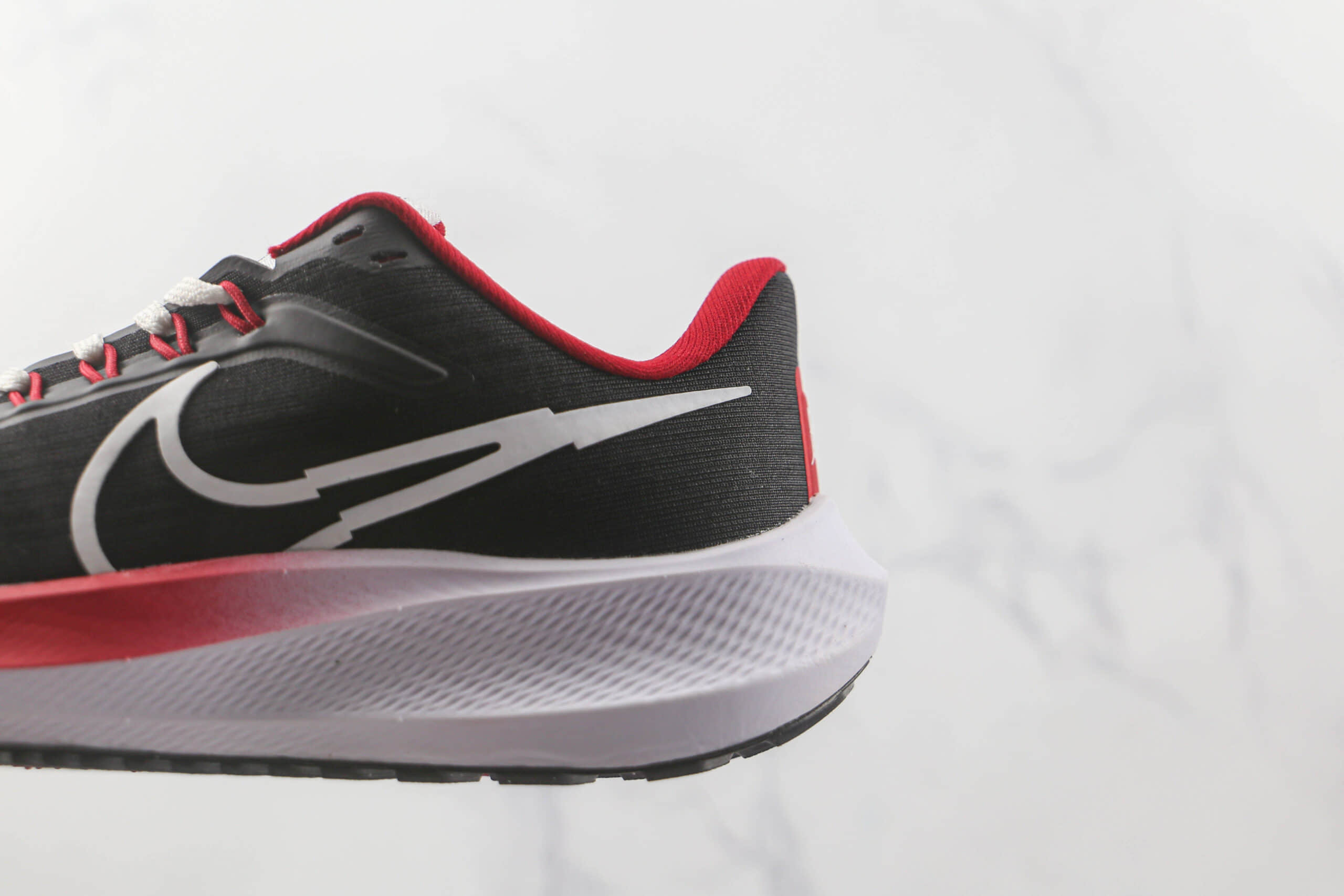 耐克Nike Zoom Pegasus纯原版本飞马39代黑红色慢跑鞋原档案数据开发 货号:DQ7871-001