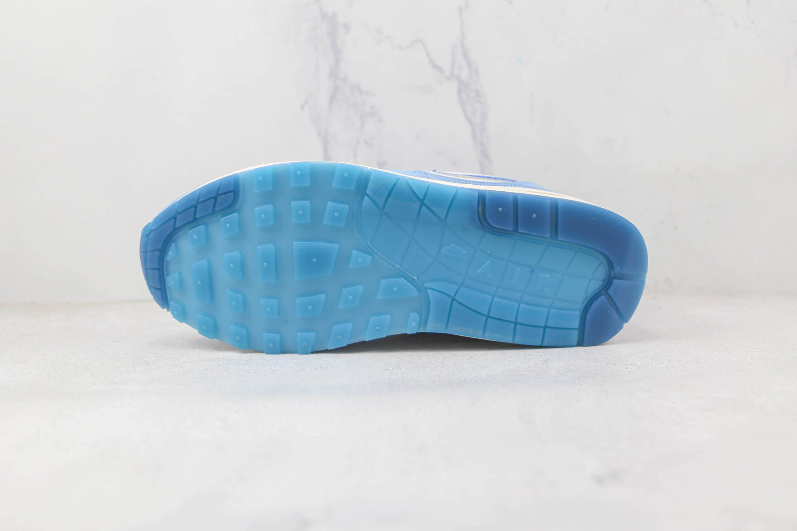 耐克Nike Air Max 1纯原版本蓝图配色Max气垫鞋原楦头纸板打造 货号:DR0448-100