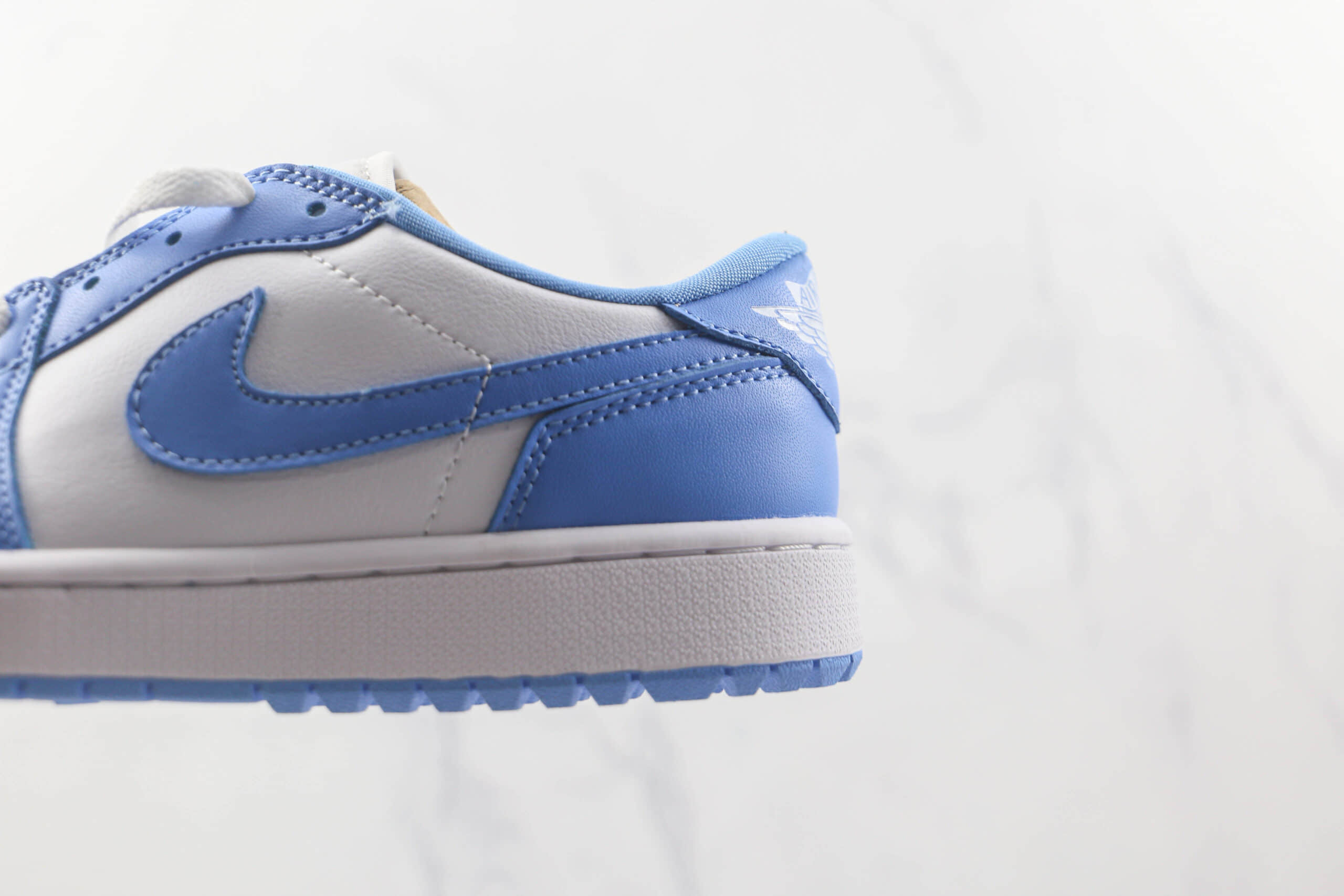 乔丹Air Jordan 1 Low Golf纯原版本低帮AJ1白蓝色高尔夫款板鞋原楦头纸板打造 货号：DD9315-100