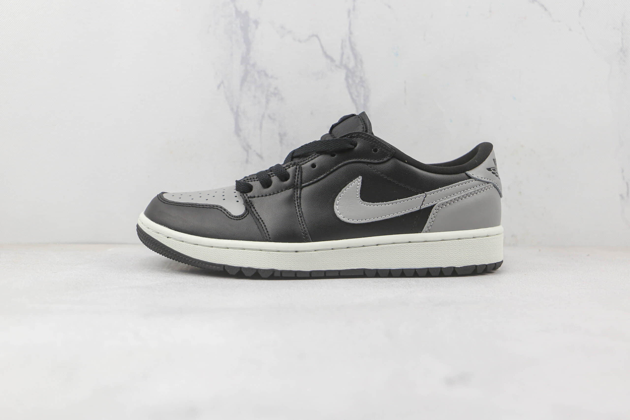 乔丹Air Jordan 1 Low Golf纯原版本低帮AJ1高尔夫系列影子灰板鞋原楦头纸板打造 (ID:83936) - 图片1