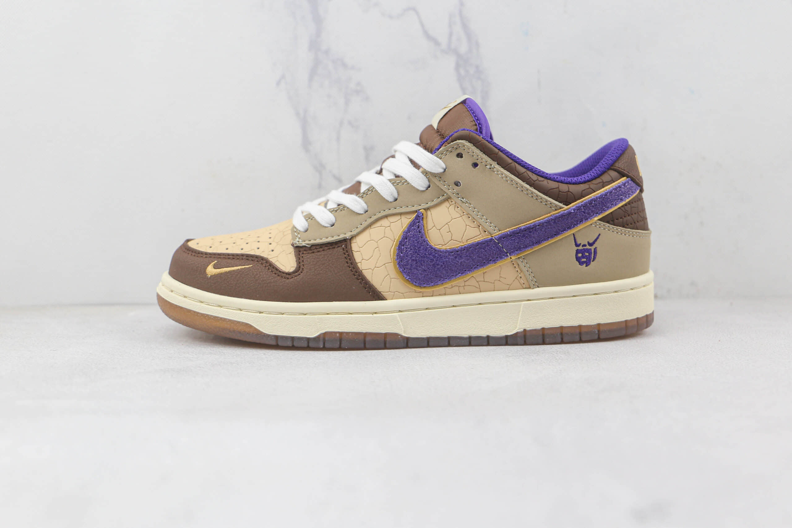 耐克Nike Dunk Low Setsubun纯原版本低帮SB DUNK棕色魔神配色板鞋内置气垫 (ID:83945) - 图片1