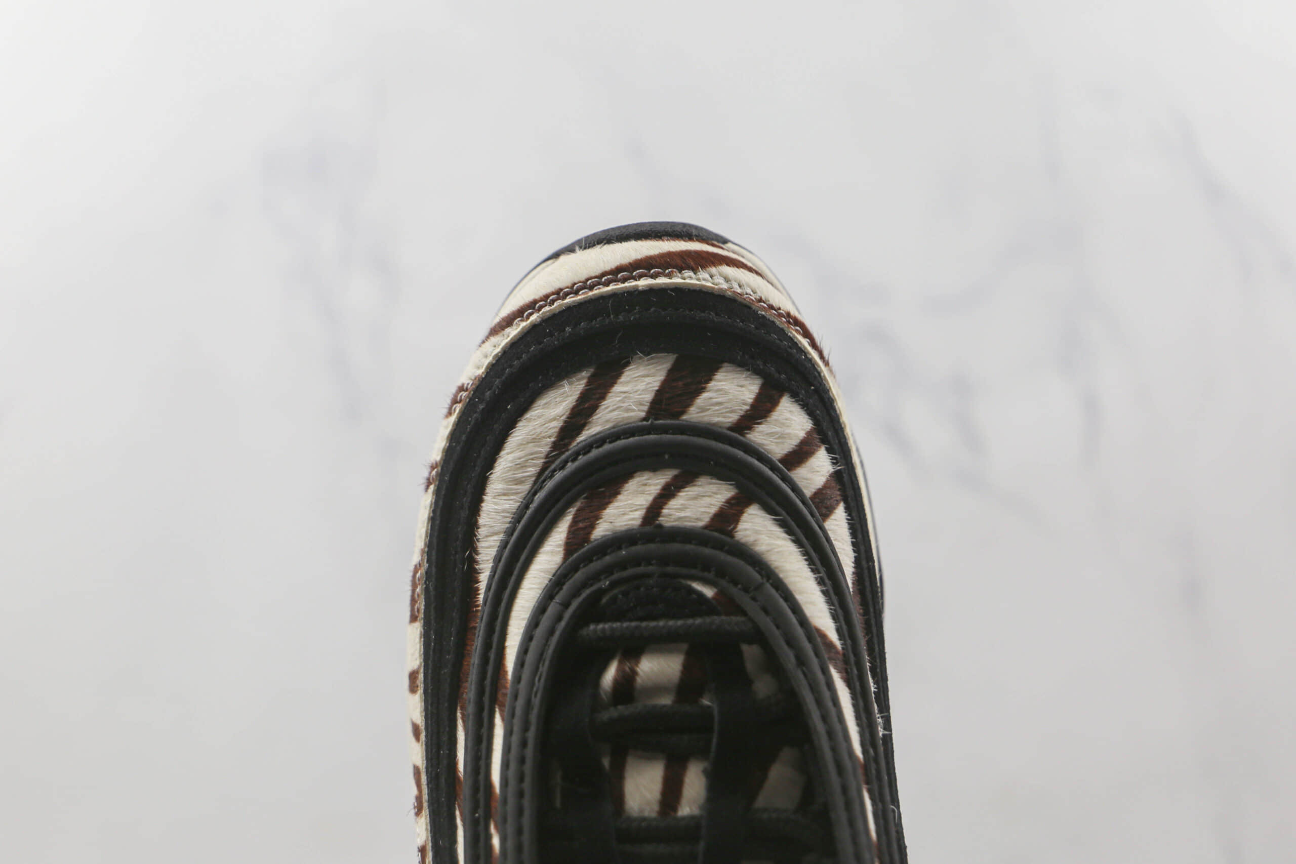 耐克Nike Air Max 97纯原版本黑斑马Max97高尔夫系列气垫鞋原楦头纸板打造 货号:DH1313-001