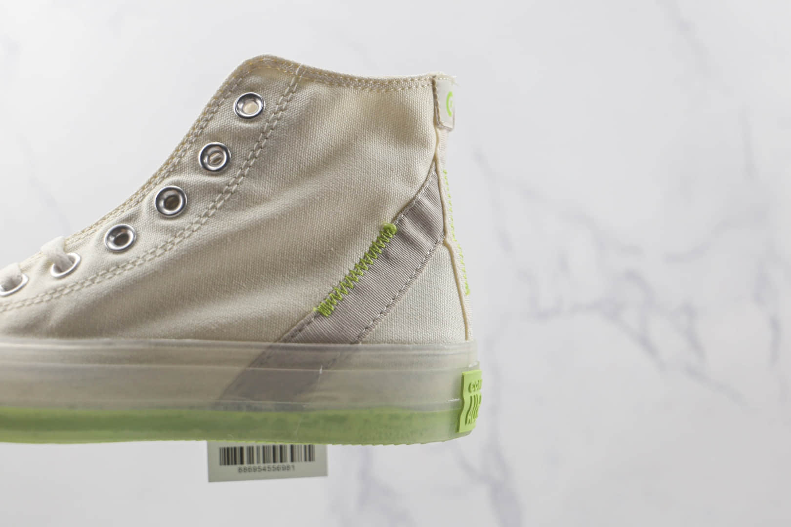 匡威Converse chuck 1970S CX公司级版本高帮青柠薄荷绿帆布水晶果冻底板鞋原楦头纸板打造 货号:A00416C