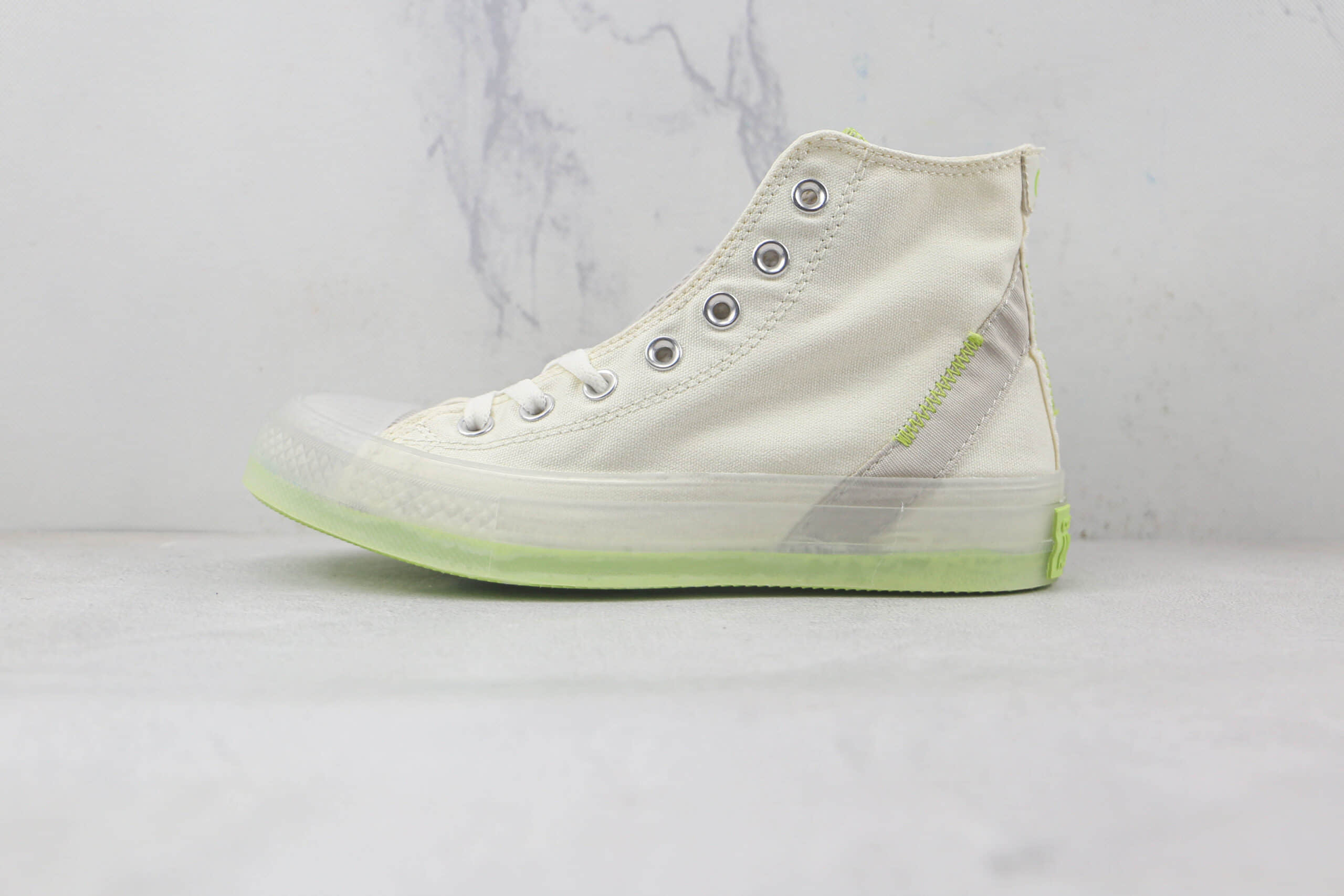 匡威Converse chuck 1970S CX公司级版本高帮青柠薄荷绿帆布水晶果冻底板鞋原楦头纸板打造 货号:A00416C