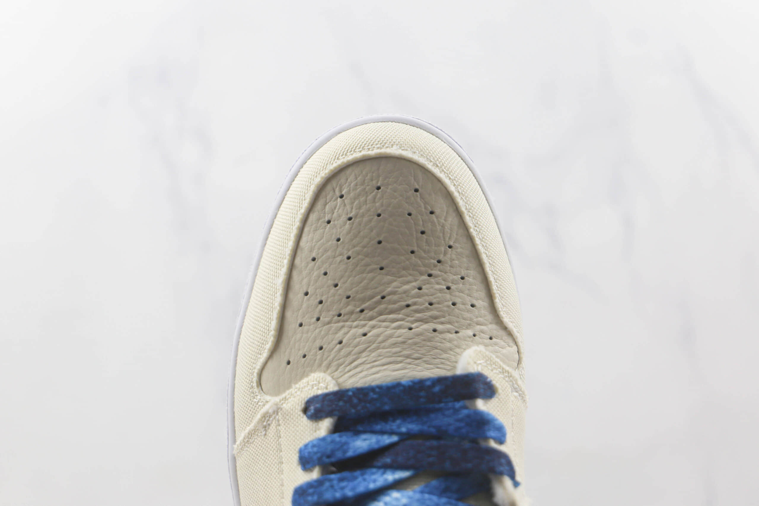 乔丹Air Jordan 1 mid纯原版本米白蓝中帮AJ1板鞋原档案数据开发 货号:DM9126-104