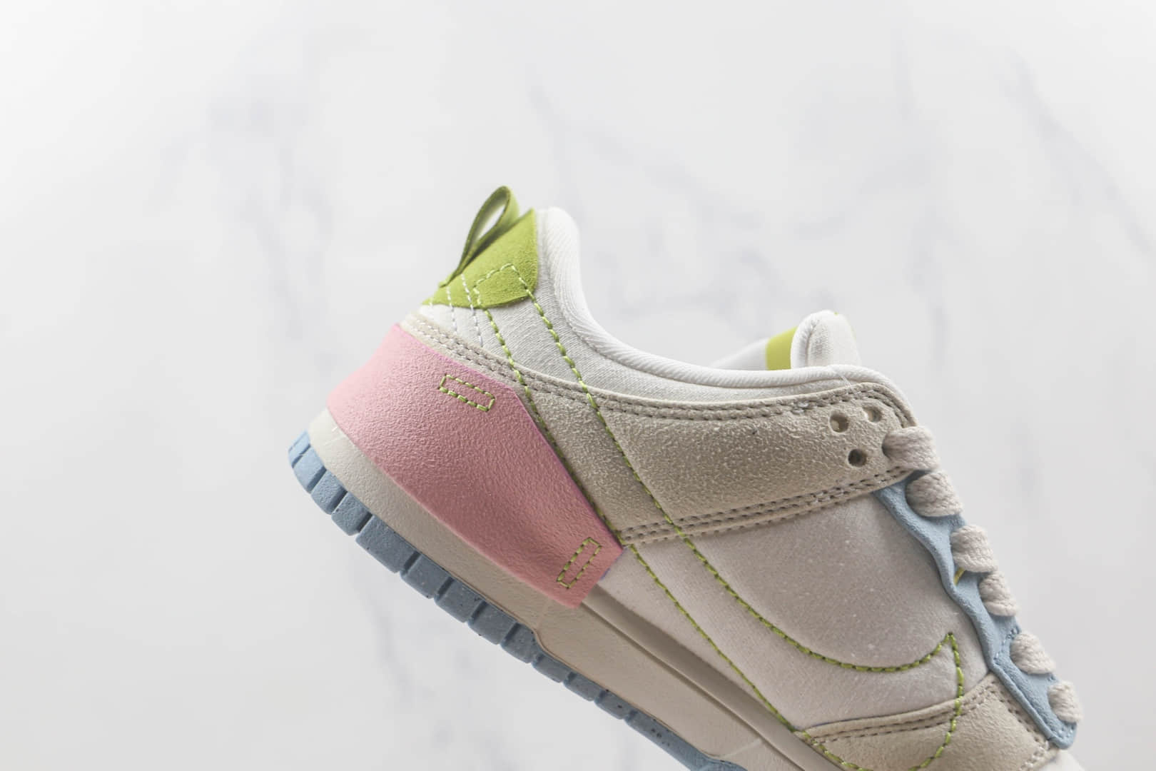 耐克Nike Dunk Low Disrupt 2 Easter纯原版本低帮DUNK白金粉板鞋原鞋开模一比一打造 货号:DV3457-100