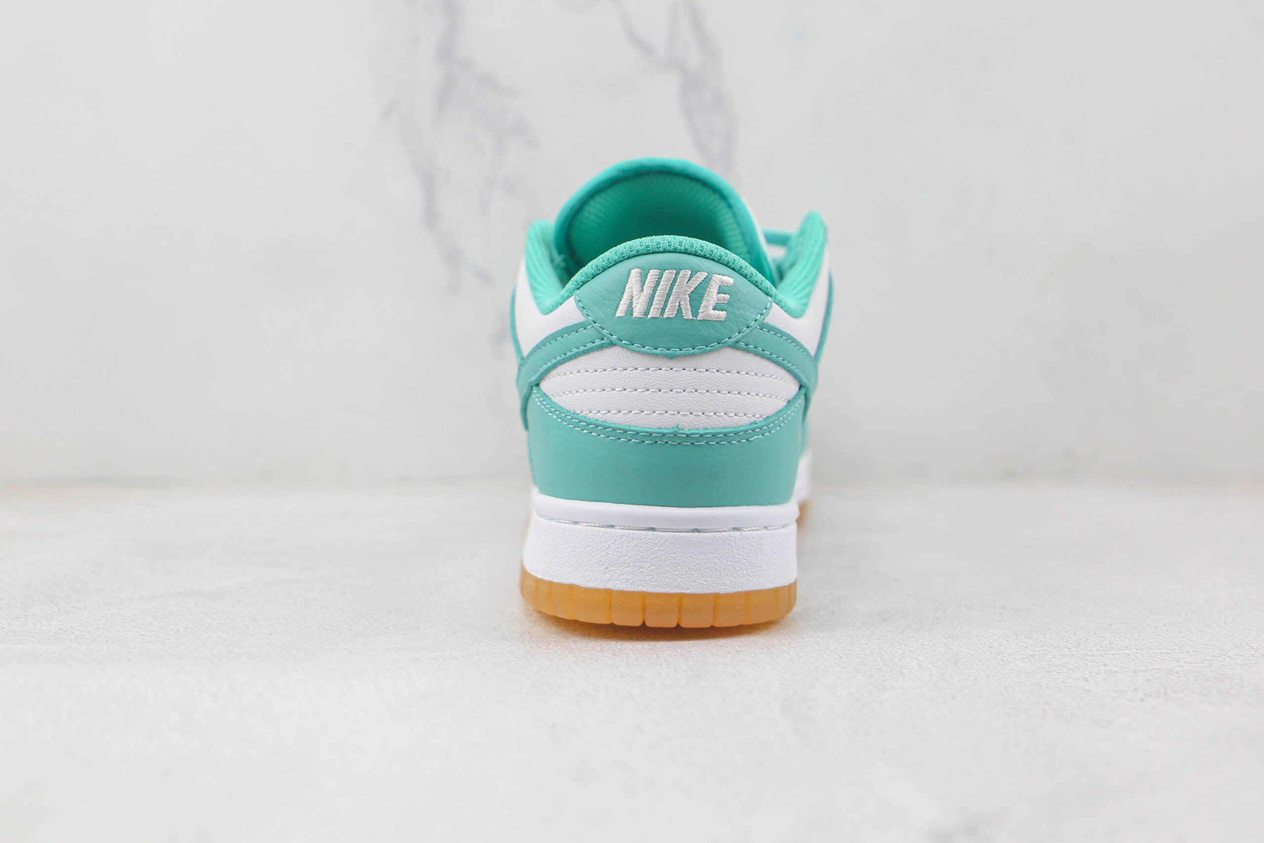 耐克Nike SB Dunk Low Pro纯原版本白绿生胶底复古板鞋原鞋开模一比一打造 货号:DV2190-100