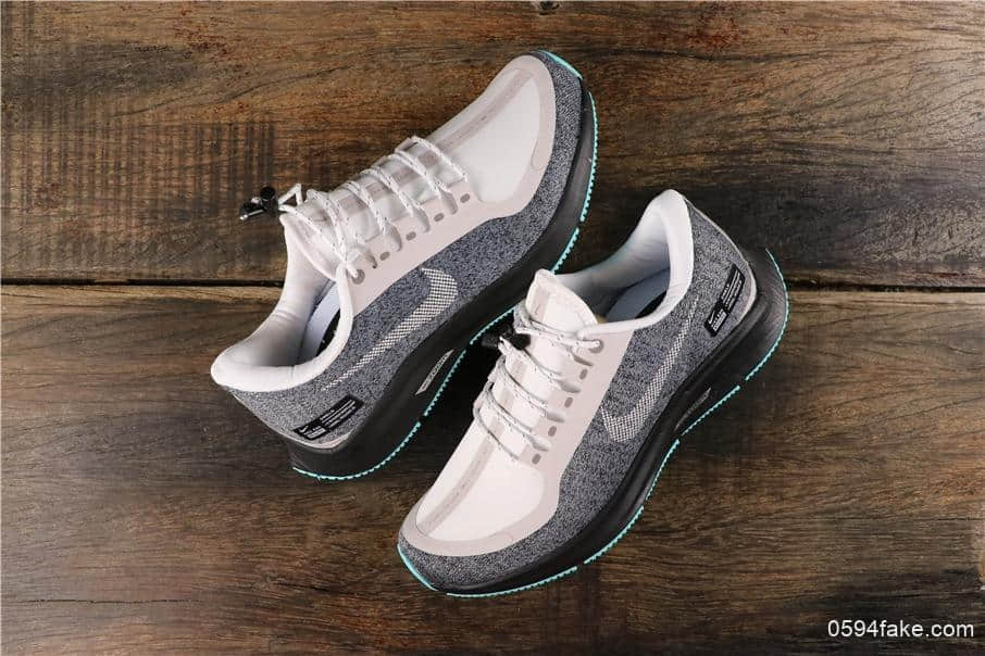 耐克Nike Air Zoom Pegasus 35 Shield公司级版本登月35代机能涡轮增压马拉松休闲慢跑鞋 货号:AA1644-100