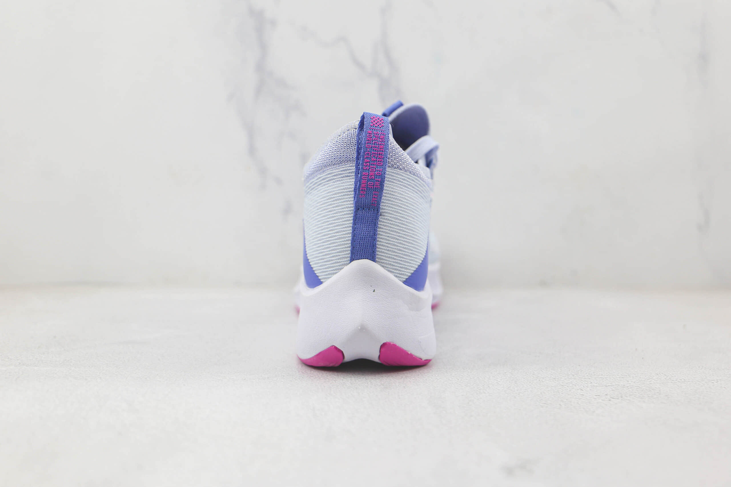 耐克Nike Zoom Fly 4纯原版本白蓝粉色Flyknit慢跑鞋原档案数据开发 货号:CT2401-003