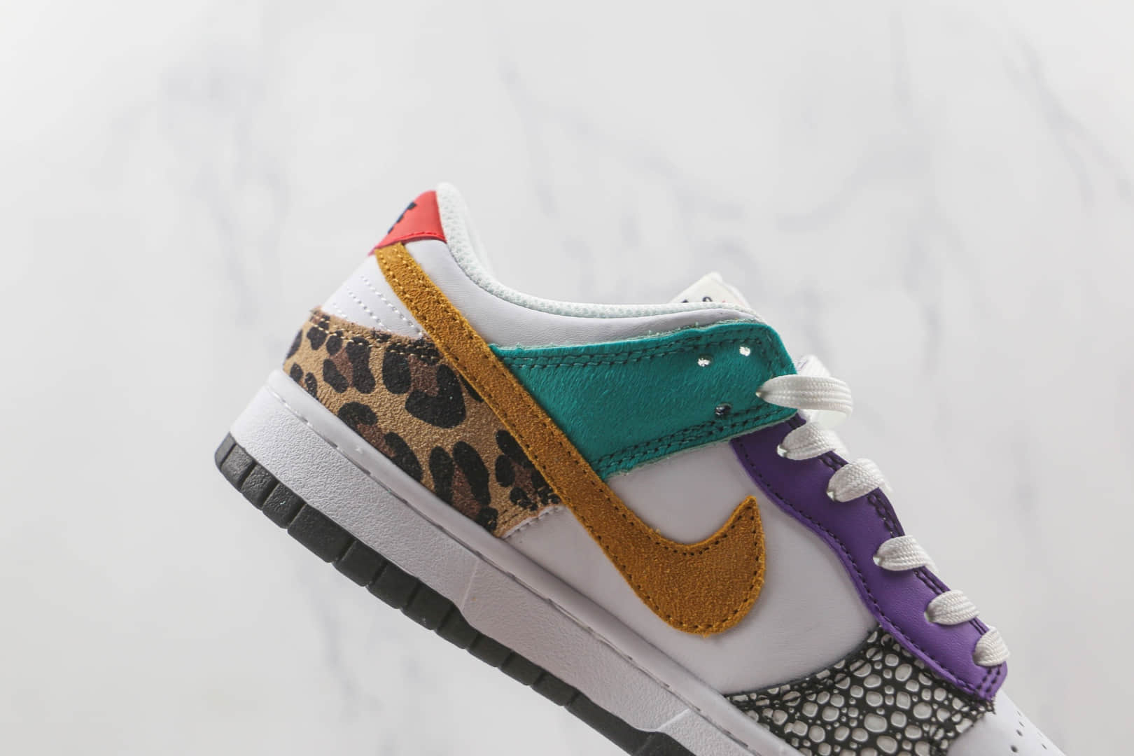 耐克Nike SB Dunk Low Light Bone纯原版本低帮SB DUNK豹纹配色板鞋原鞋开模一比一打造 货号:DN3866-100