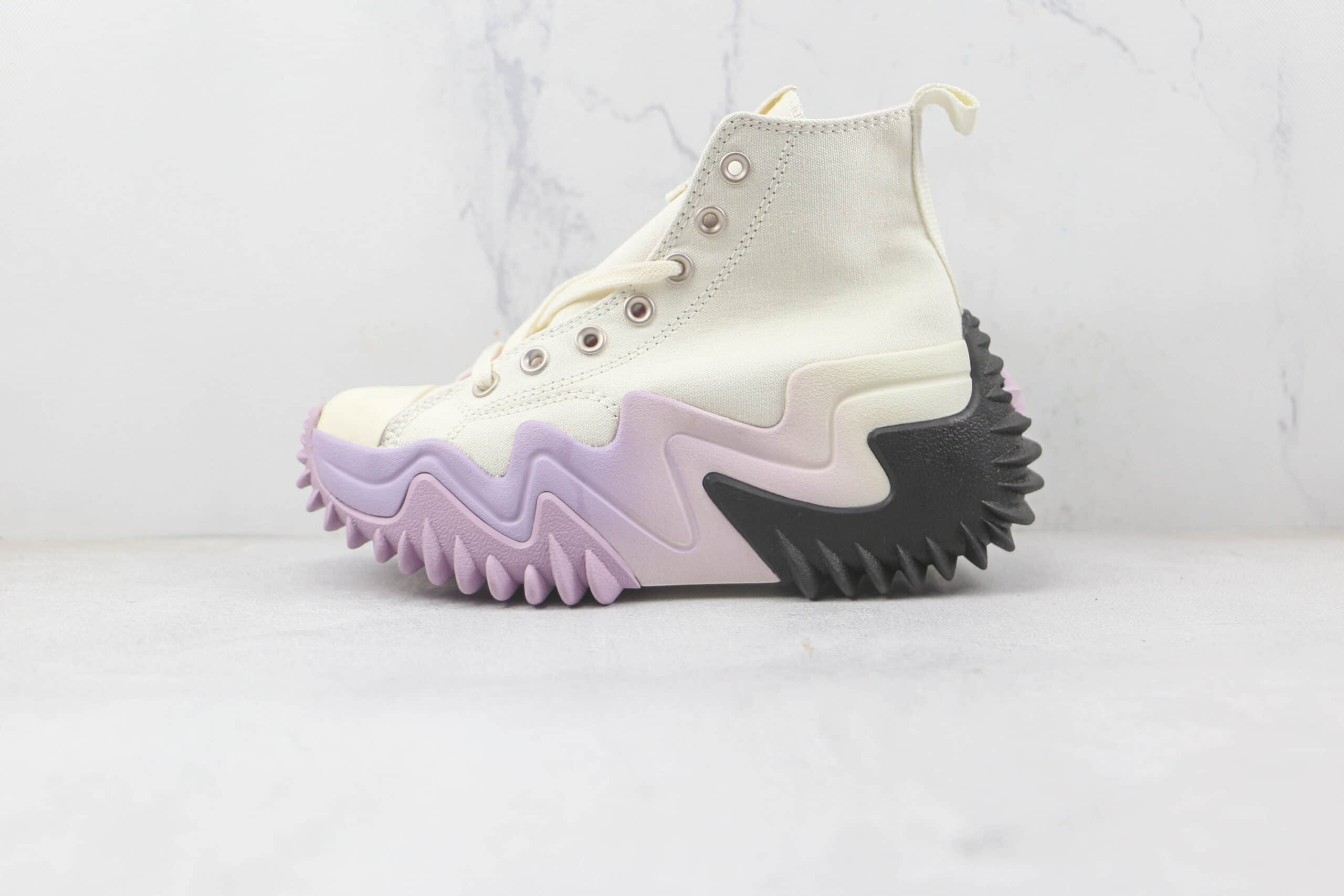 匡威Converse Run Star Motion公司级版本厚底渐变色高帮帆布鞋原楦头纸板打造 (ID:84413) - 图片1
