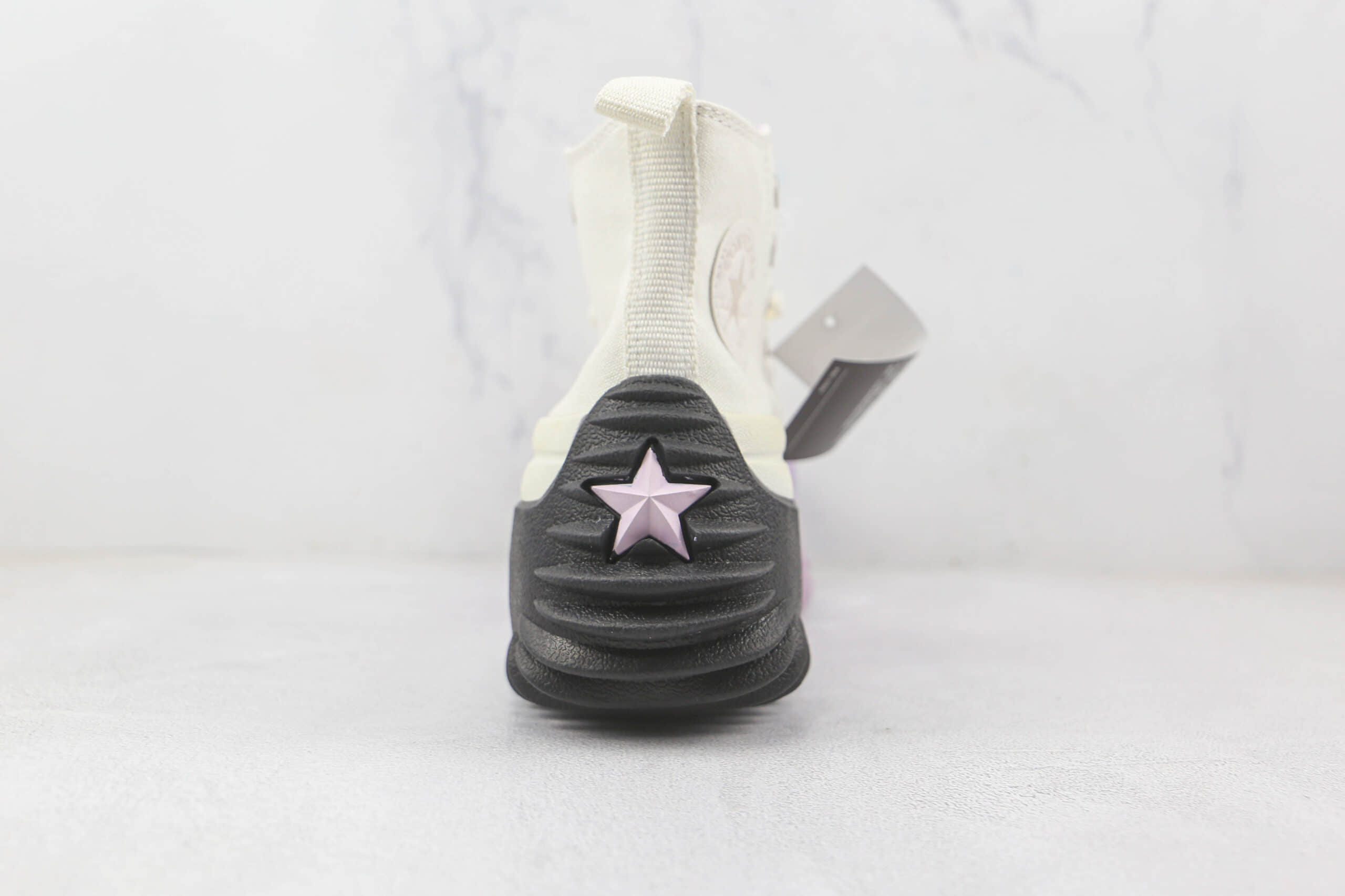 匡威Converse Run Star Motion公司级版本厚底渐变色高帮帆布鞋原楦头纸板打造