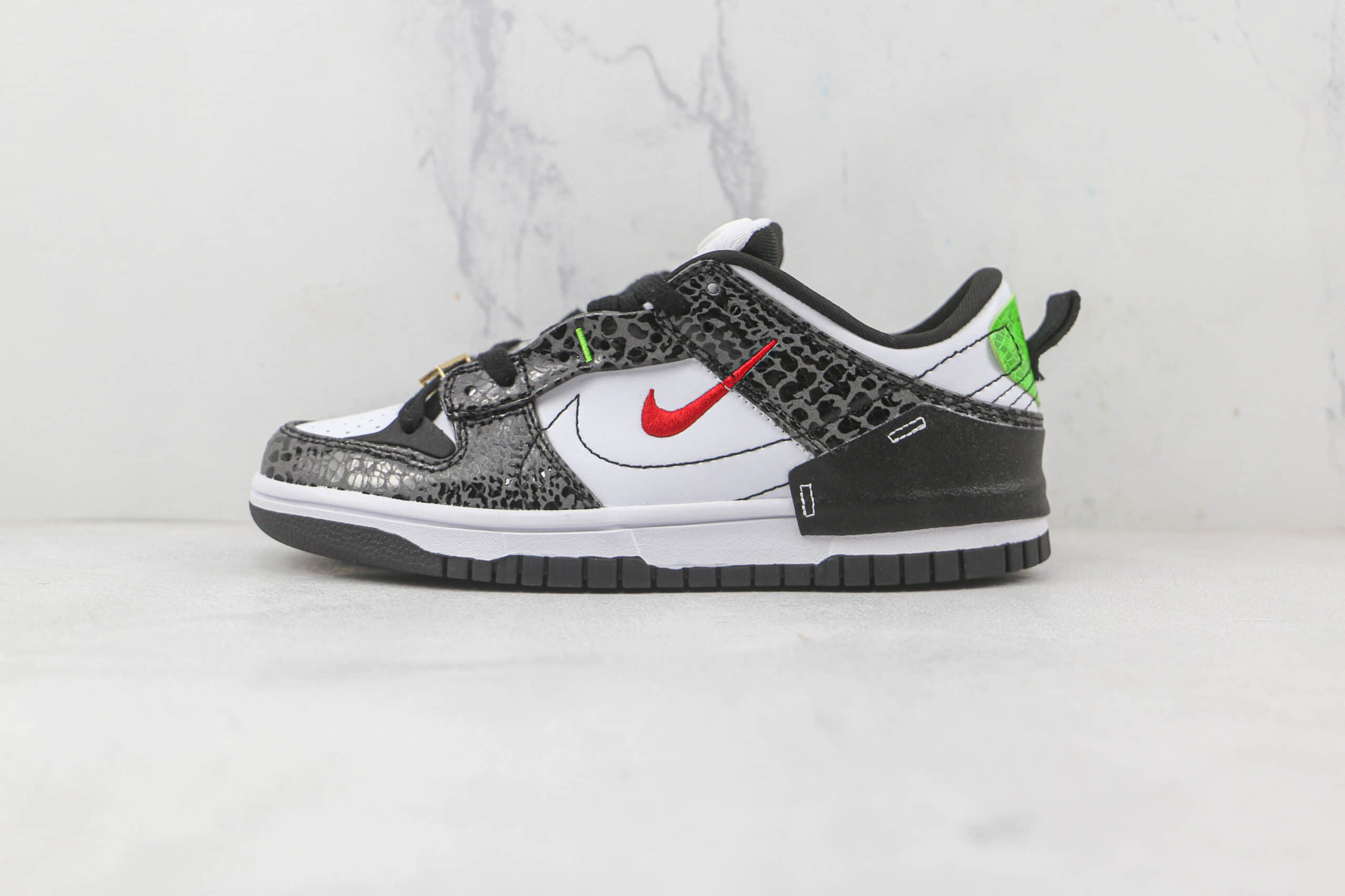 耐克Nike Dunk Low Disrupt 2“Pale Ivory”纯原版本低帮Dunk板鞋黑白双钩区别市面通货版本 货号:DV1490-161