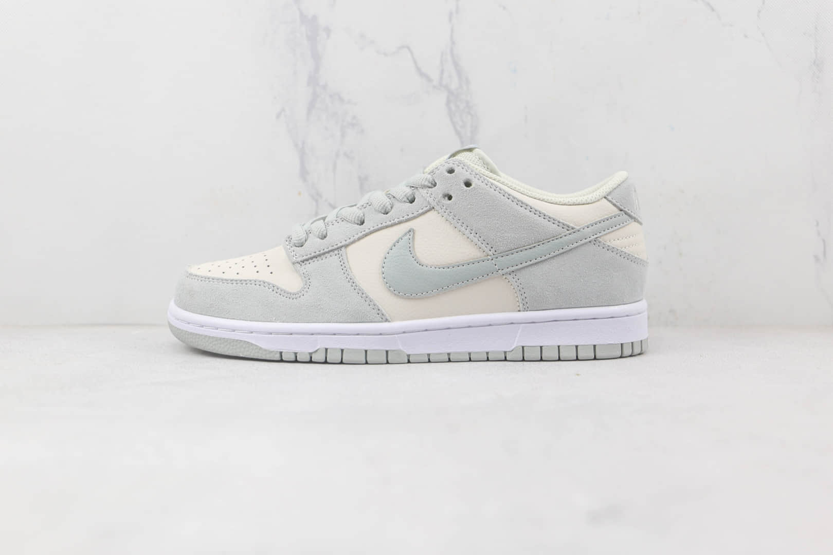 耐克Nike Dunk SB Low低帮SB DUNK纯原版本米白灰色板鞋原档案数据开发 (ID:84609) - 图片1