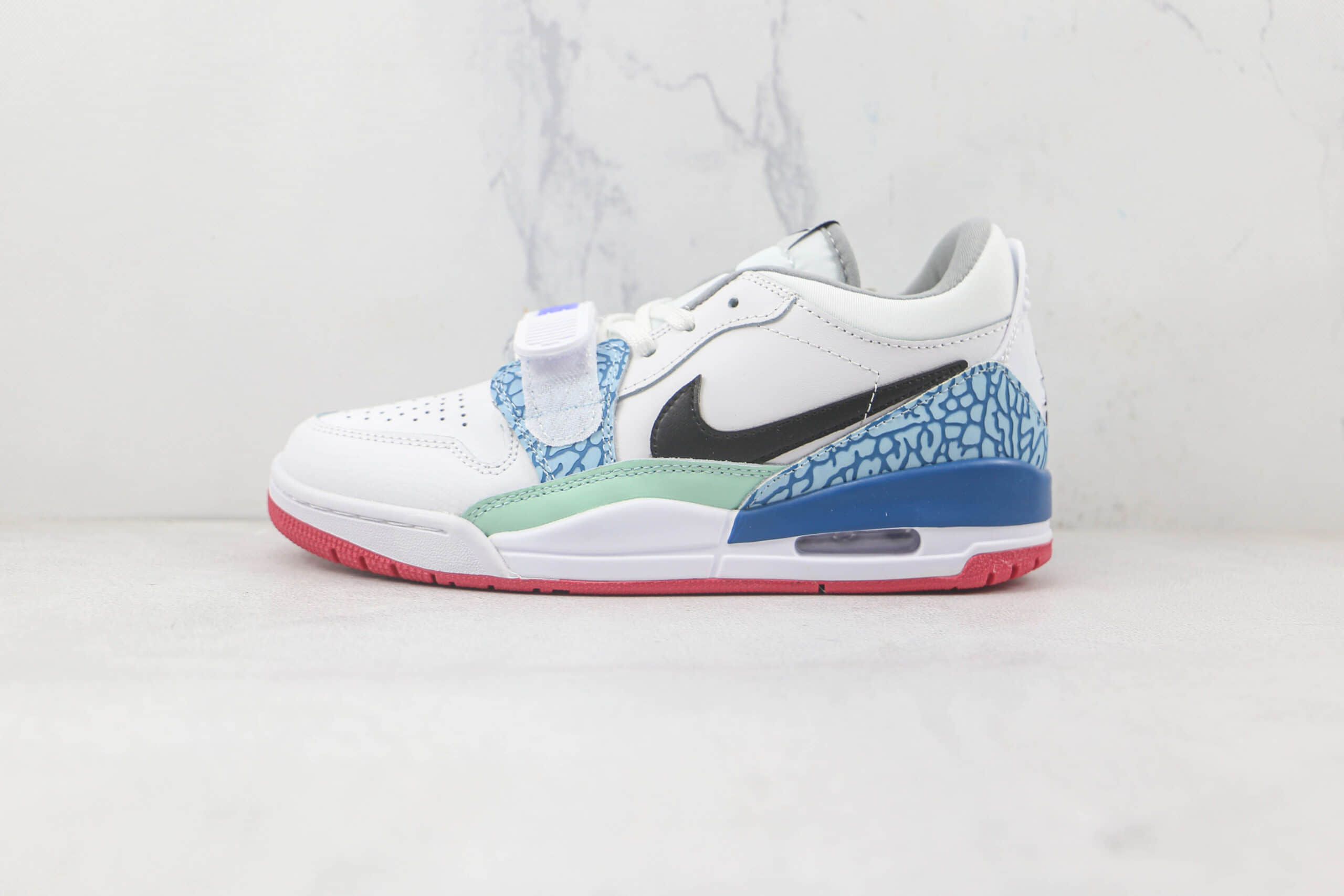 乔丹Air Jordan Legacy 312纯原版本低帮AJ312白蓝色篮球鞋原档案数据开发 货号:DV9127-101