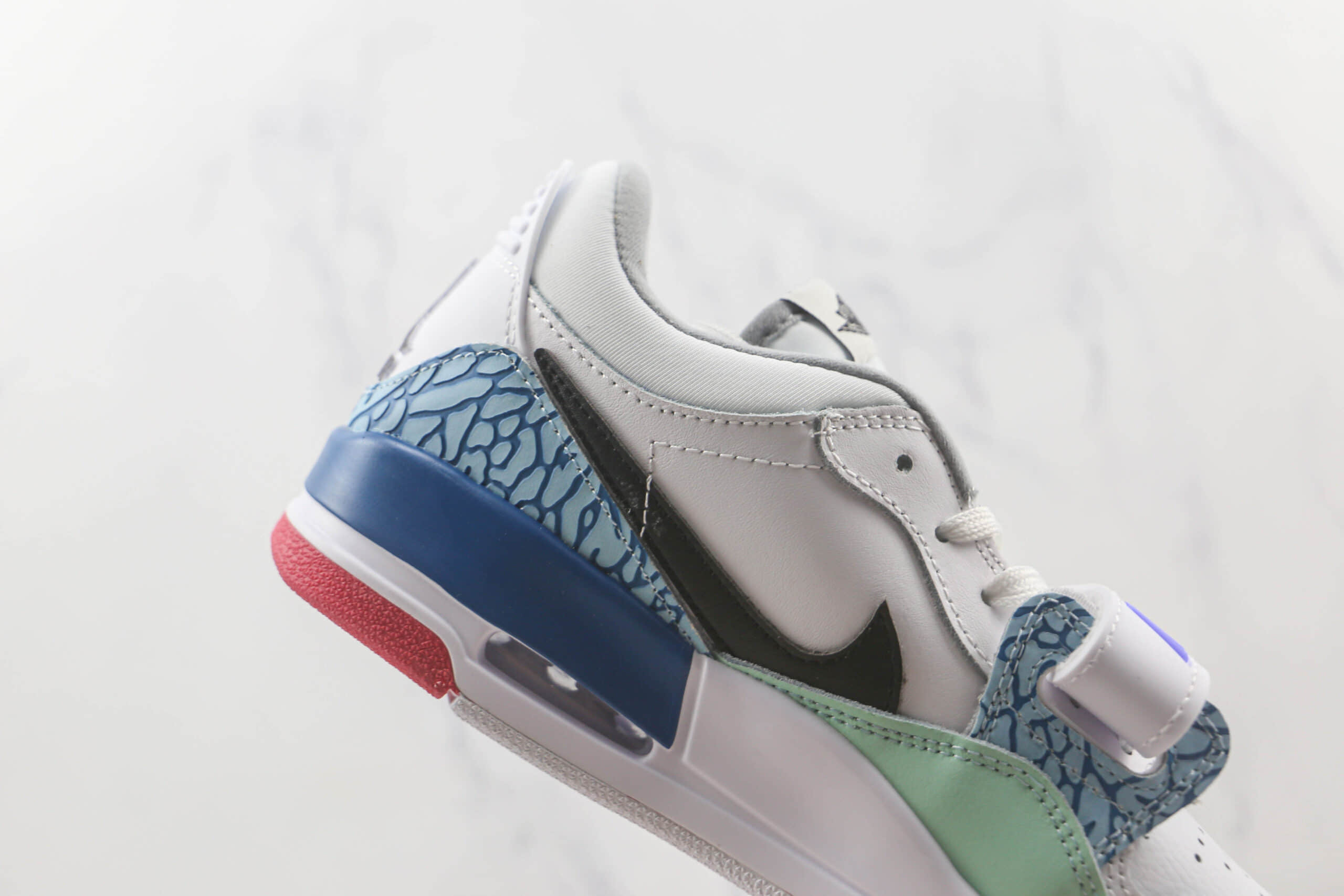 乔丹Air Jordan Legacy 312纯原版本低帮AJ312白蓝色篮球鞋原档案数据开发 货号:DV9127-101