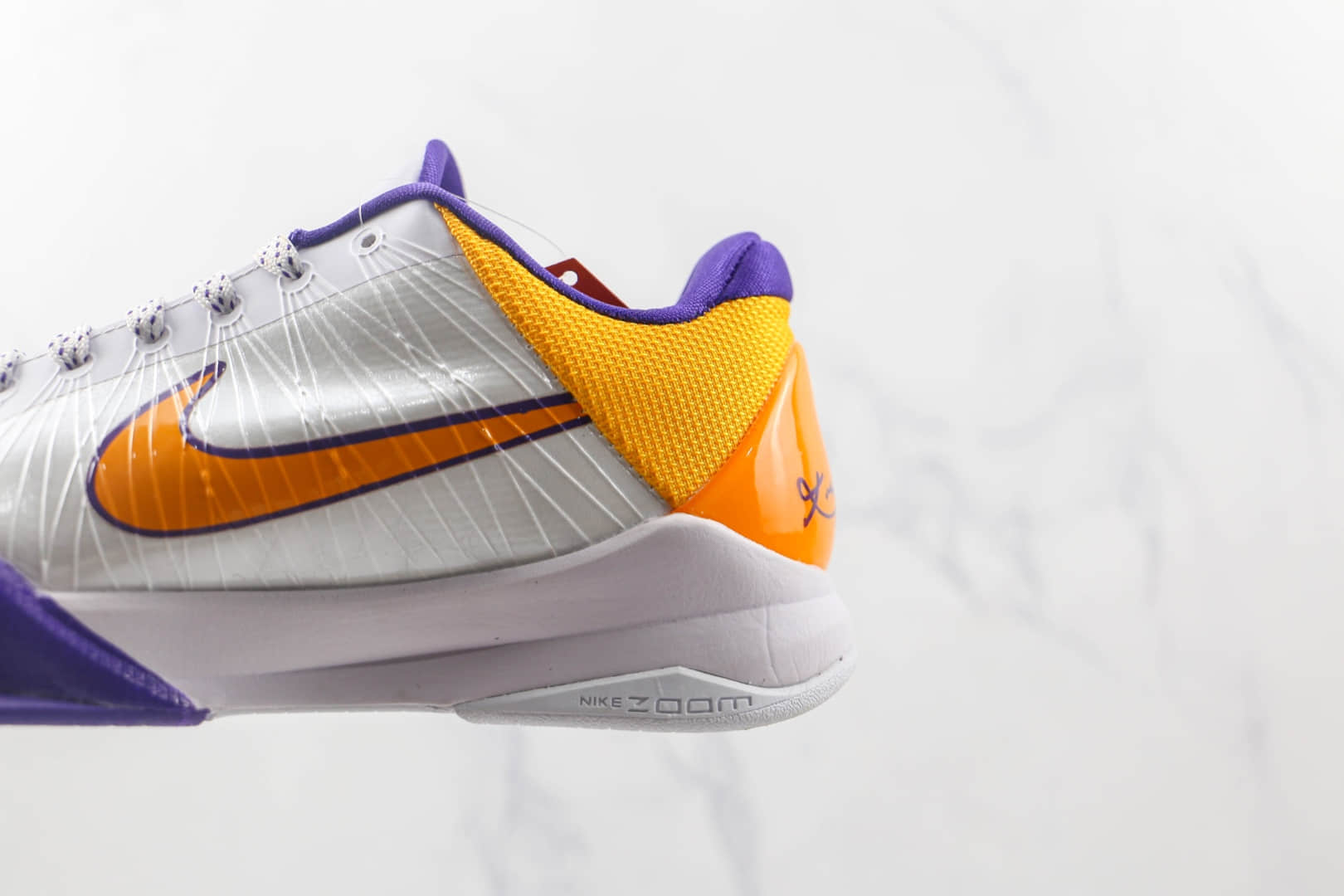 耐克Nike Kobe 5 Protro Chaos纯原版本科比5代白黄紫篮球鞋内置碳板支持实战 货号:386430-102