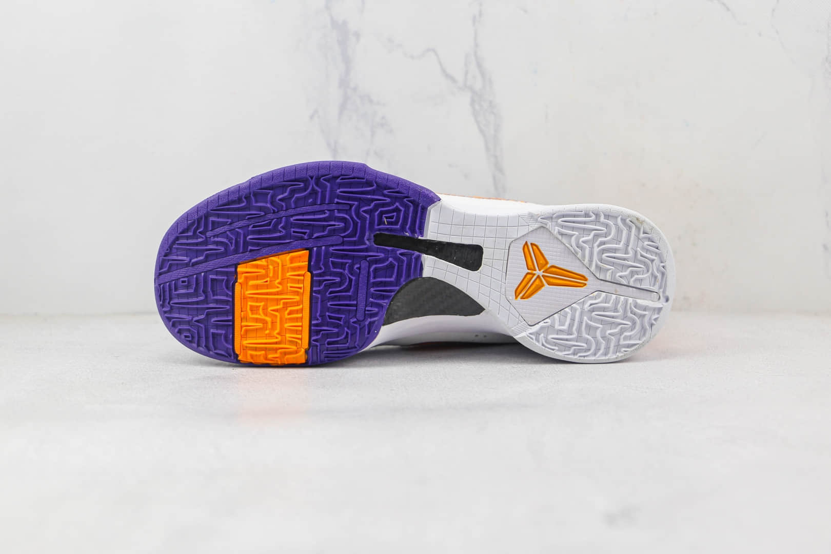 耐克Nike Kobe 5 Protro Chaos纯原版本科比5代白黄紫篮球鞋内置碳板支持实战 货号:386430-102
