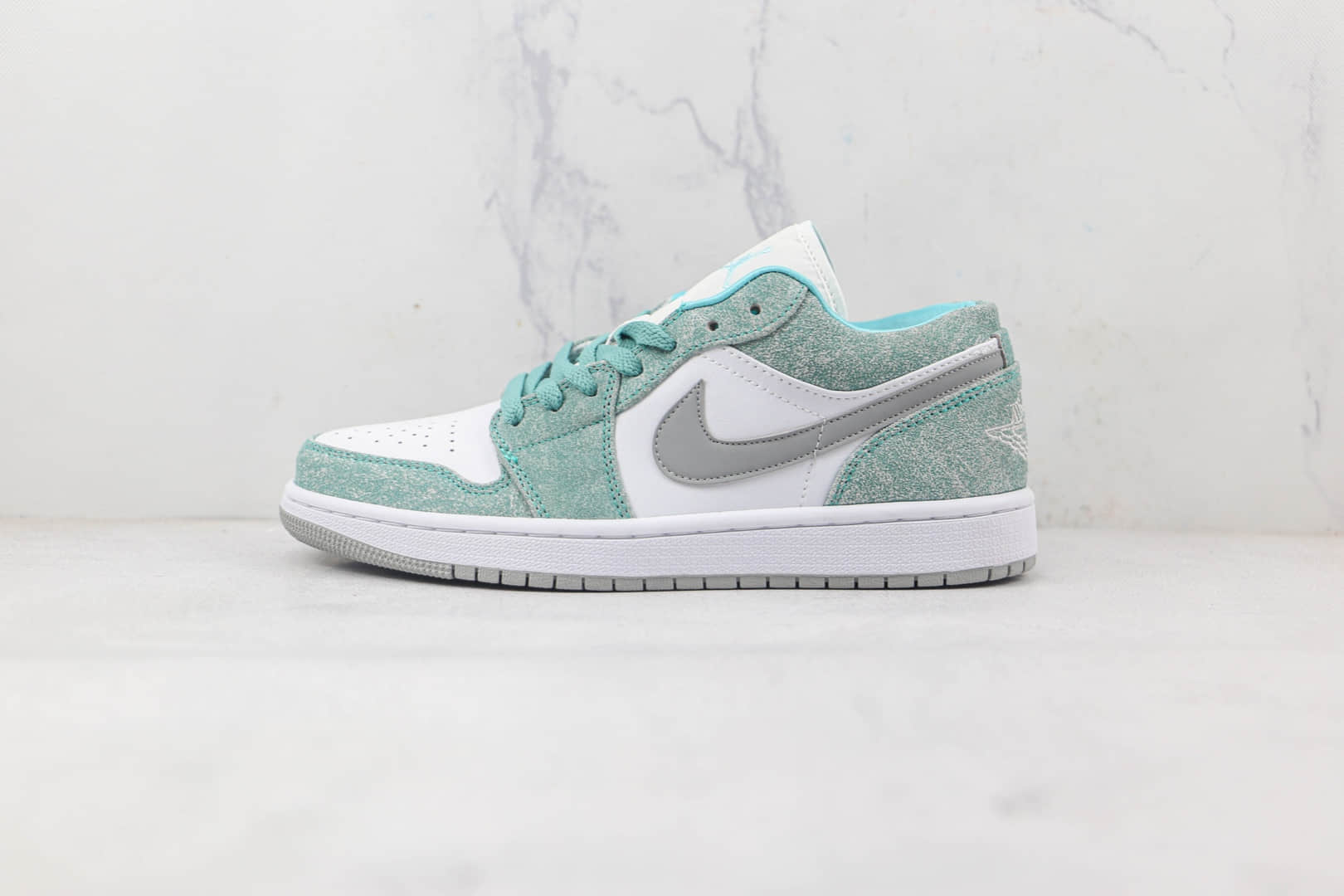 乔丹Air Jordan 1 Low纯原版本低帮AJ1蒂芙尼绿板鞋原档案数据开发 (ID:85306) - 图片1