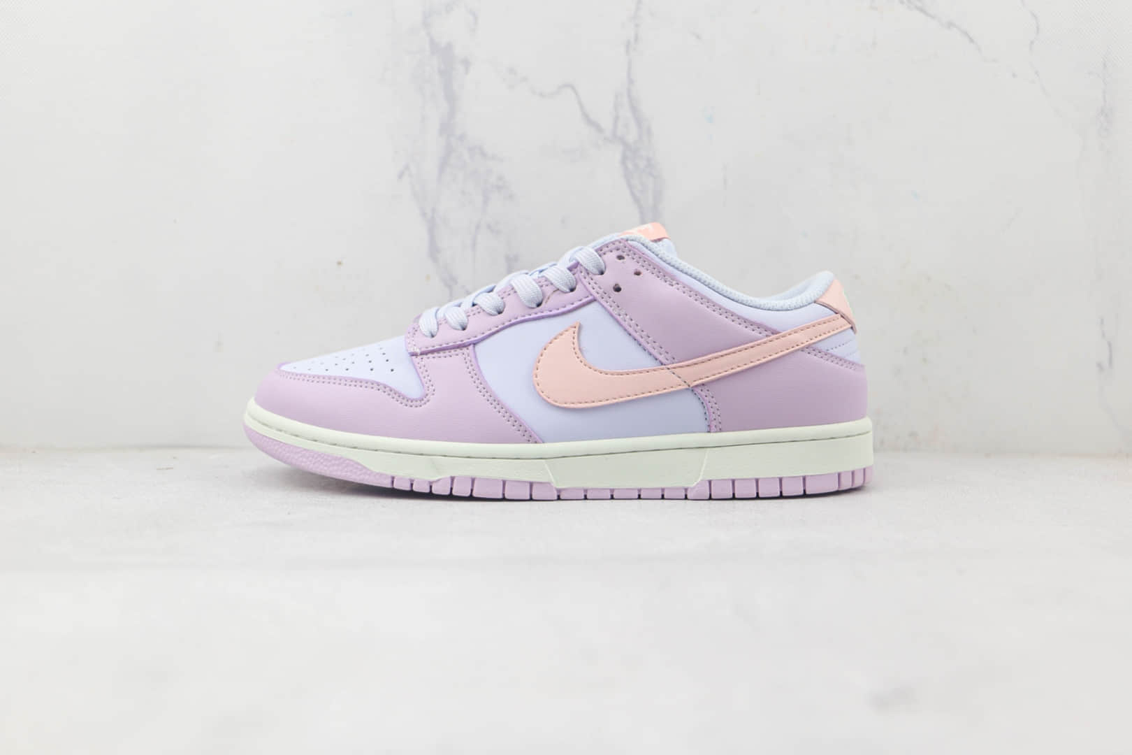 耐克Nike Dunk Low Easter纯原版本低帮DUNK紫粉彩蛋配色板鞋原鞋开模一比一打造 (ID:85330) - 图片1