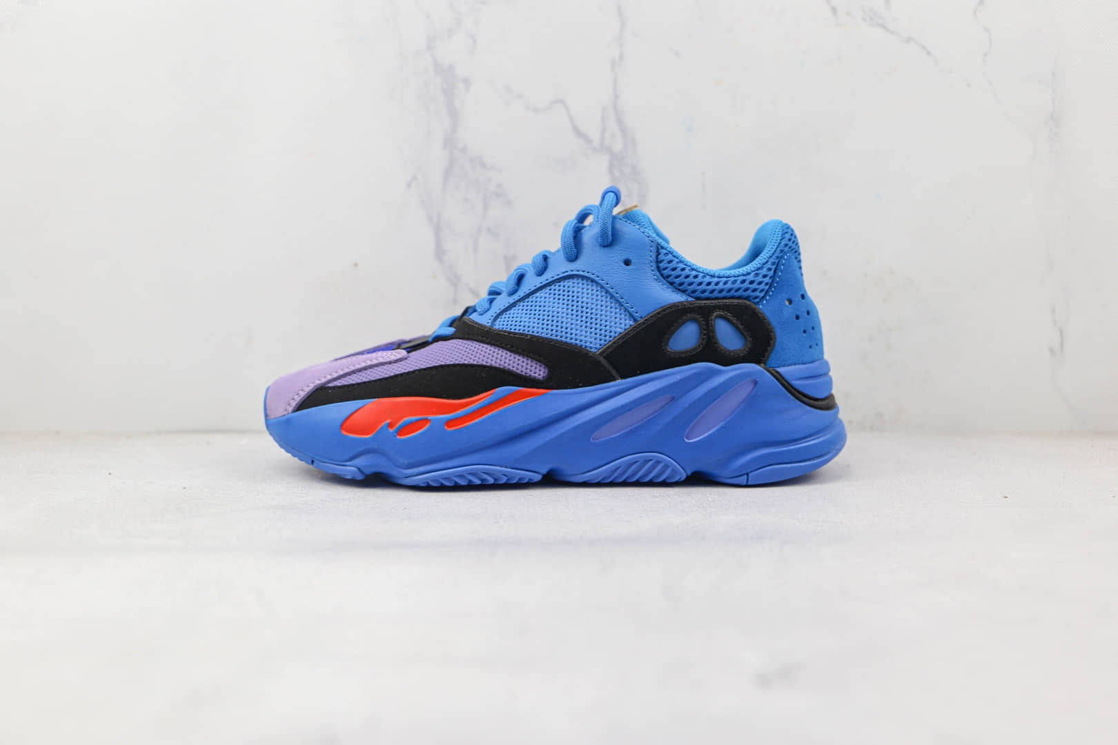 阿迪达斯Adidas Yeezy Boost 700 Hi-Res Blue纯原版本椰子700黑篮紫色爆米花老爹鞋原档案数据开发 (ID:85403) - 图片1