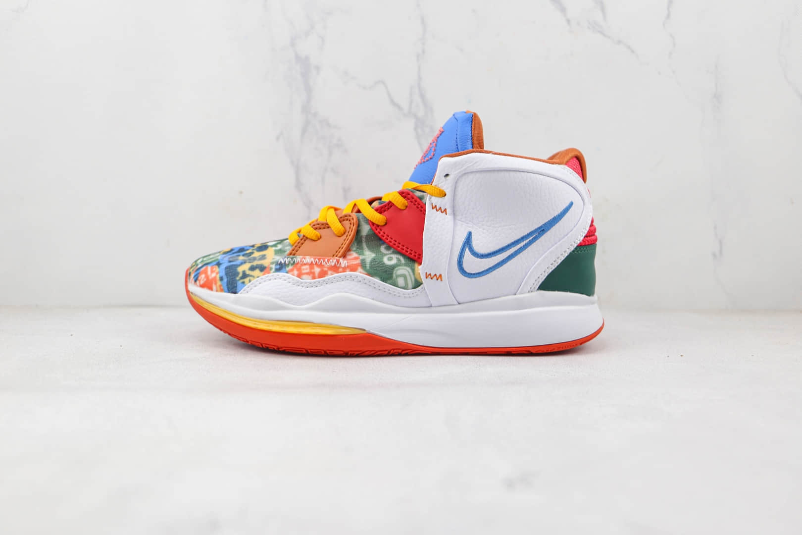 耐克Nike Kyrie 8 Infinity EP Ky–D纯原版本欧文8代彩色拼接篮球鞋内置气垫 (ID:85435) - 图片1