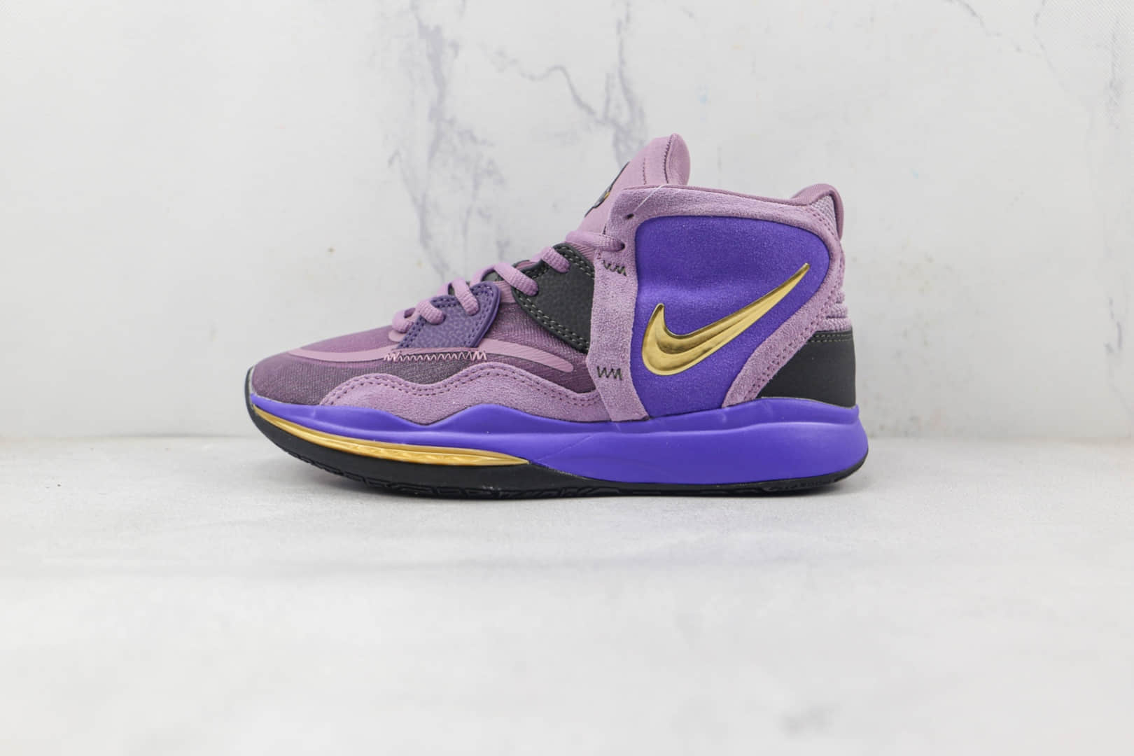 耐克Nike Kyrie 8 Infinity EP Universe纯原版本欧文8代宇宙紫配色篮球鞋内置气垫支持实战 (ID:85476) - 图片1