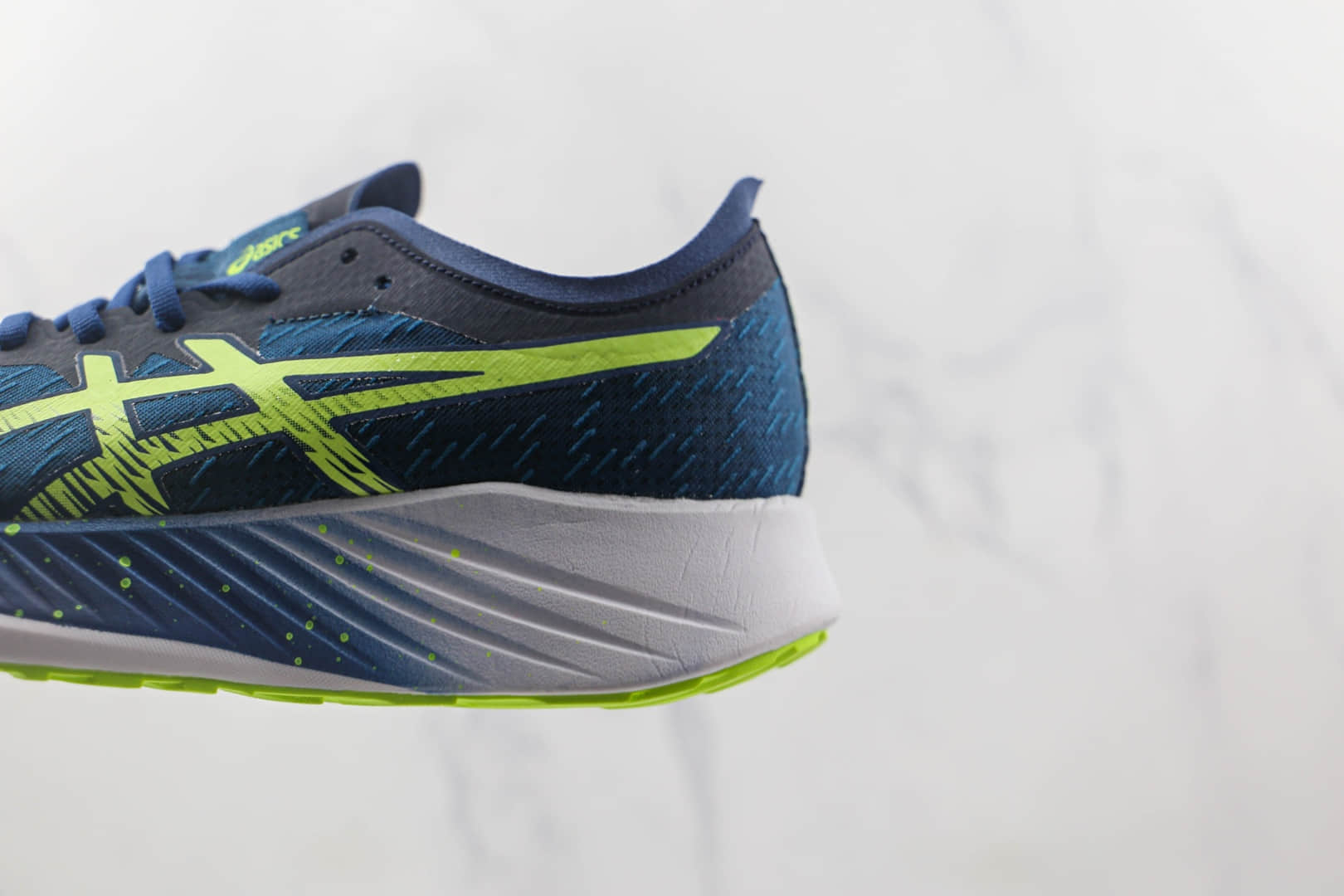 亚瑟士Asics Magic Speed系列纯原版本蓝绿色慢跑鞋内置碳板原盒原标 货号:1011B026-402