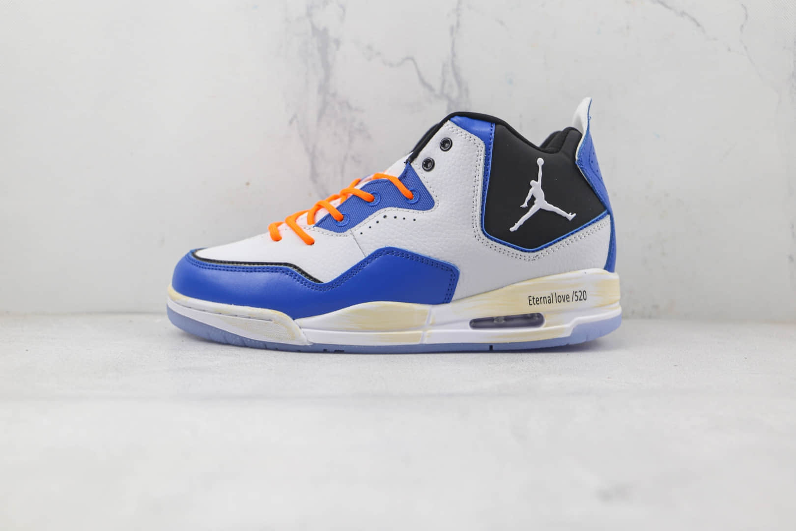 乔丹AIR JORDAN COURTSIDE 23纯原版本白蓝黑色AJ23篮球鞋原楦头纸板打造 (ID:85593) - 图片1